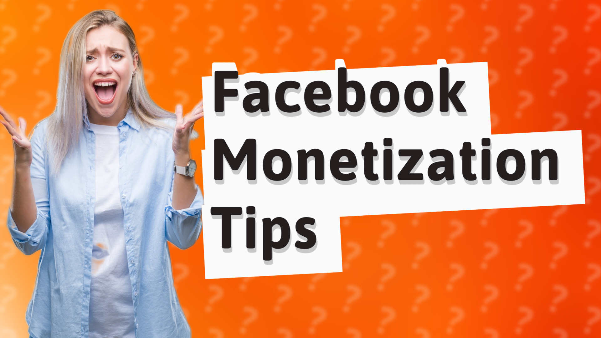 Facebook Monetization Tips