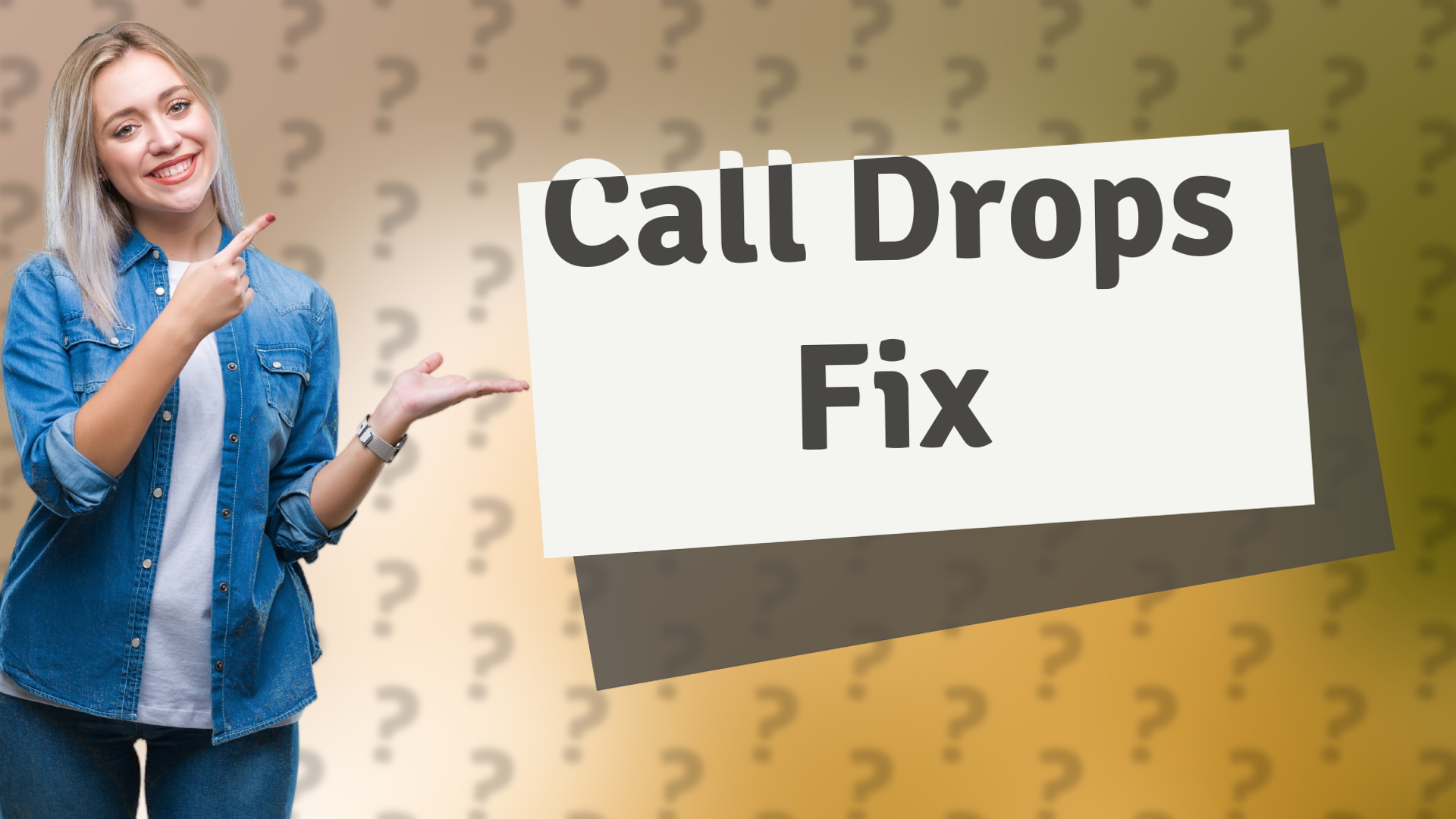 Call Drops Fix