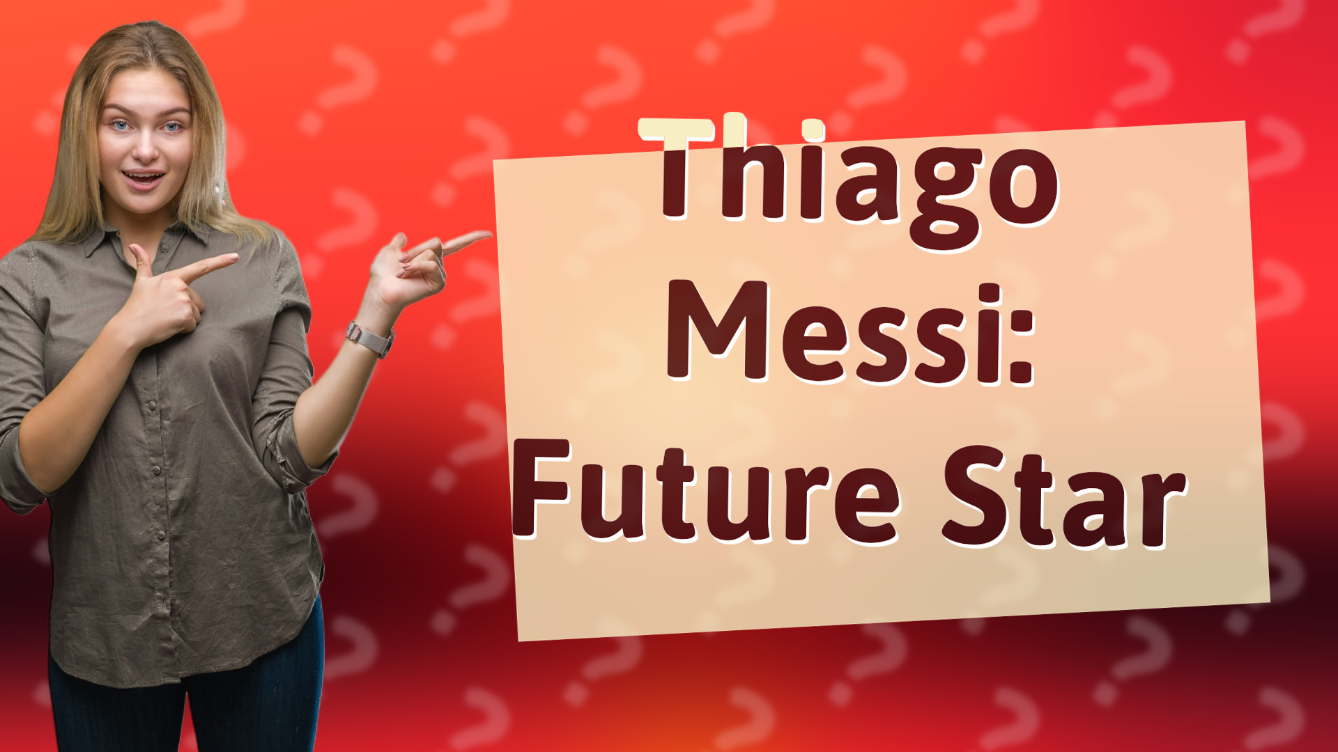 Thiago Messi: Future Star