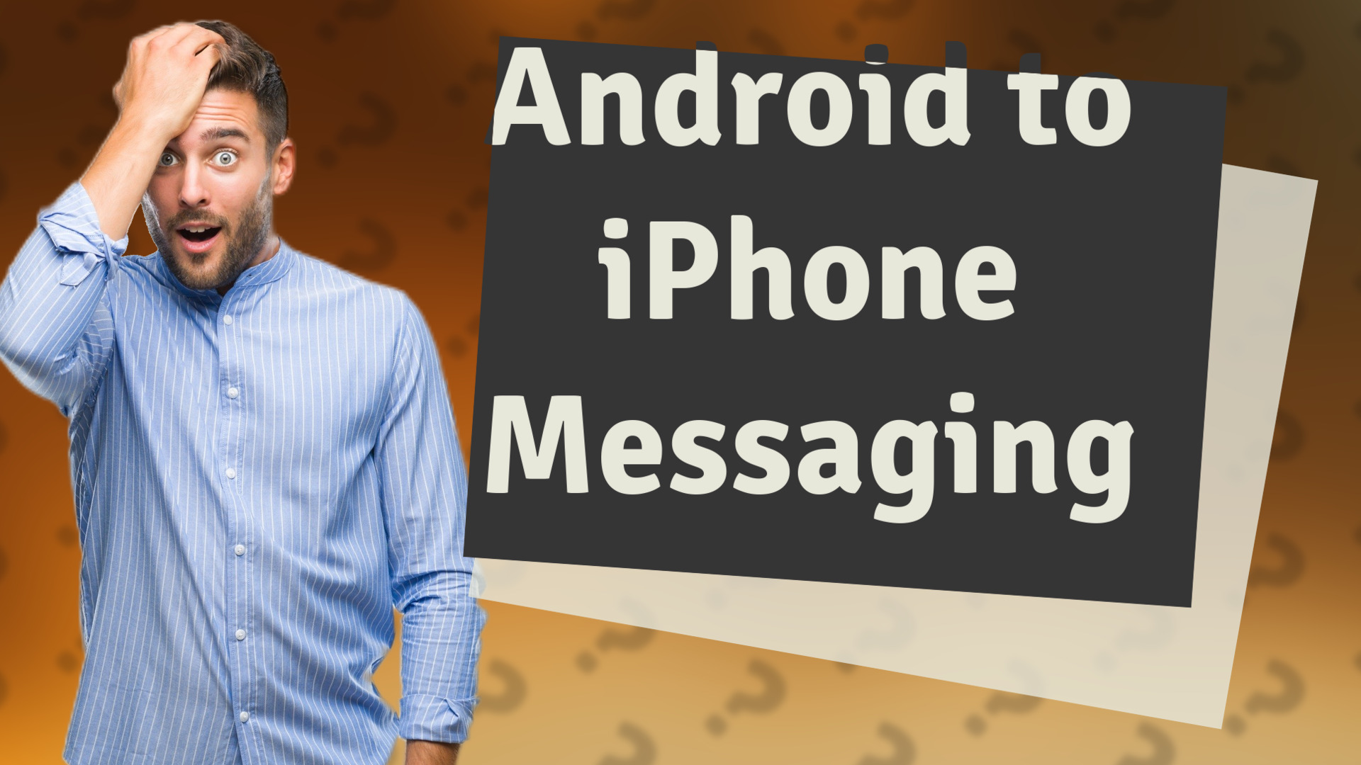 Android to iPhone Messaging