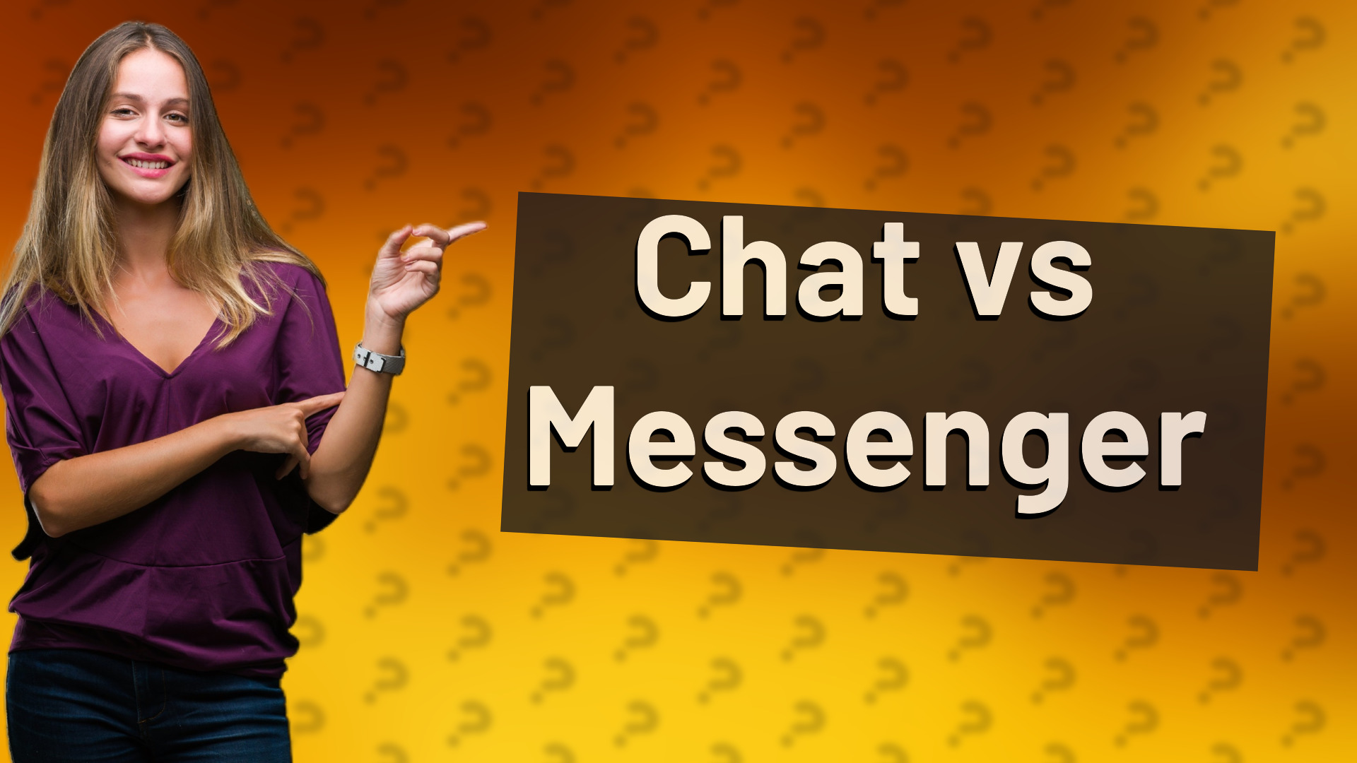Chat vs Messenger