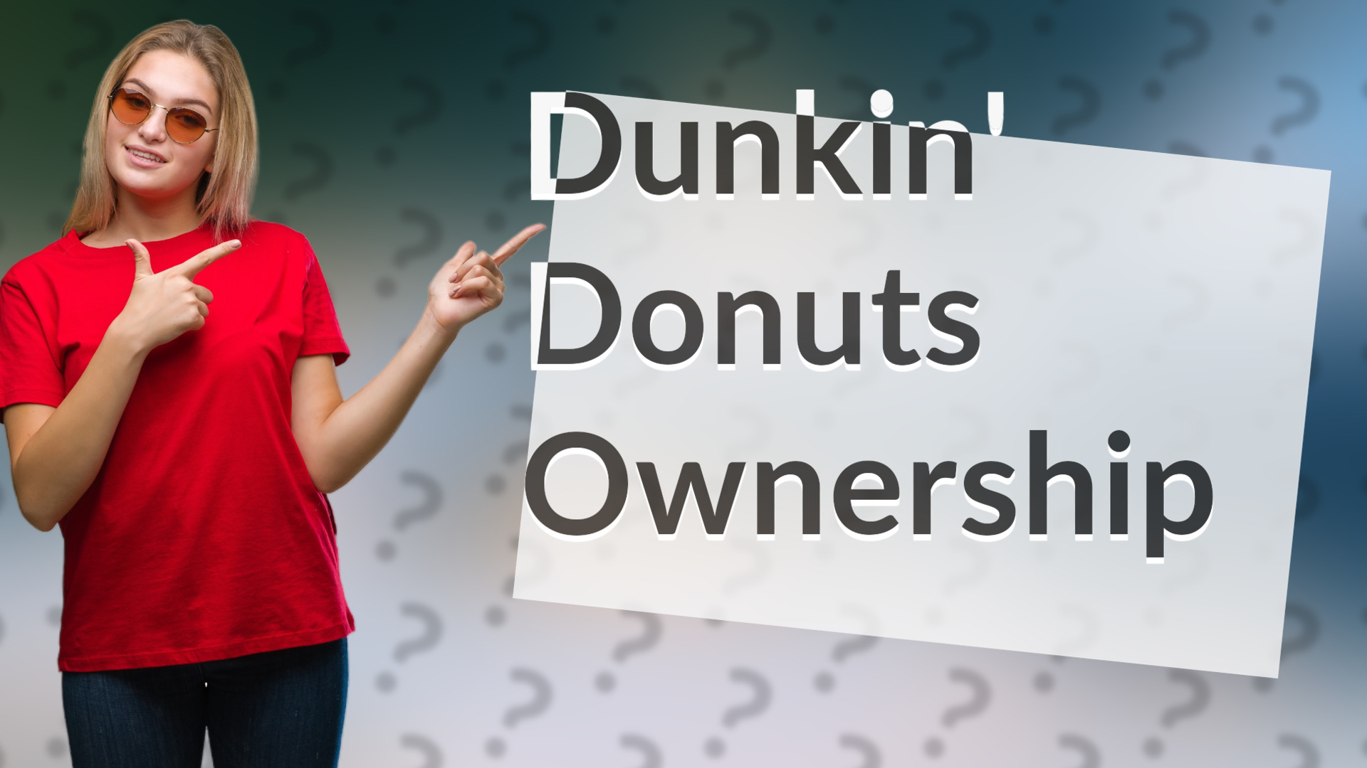 Dunkin' Donuts Ownership