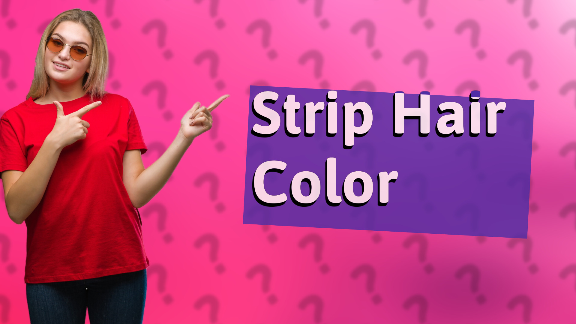 Strip Hair Color