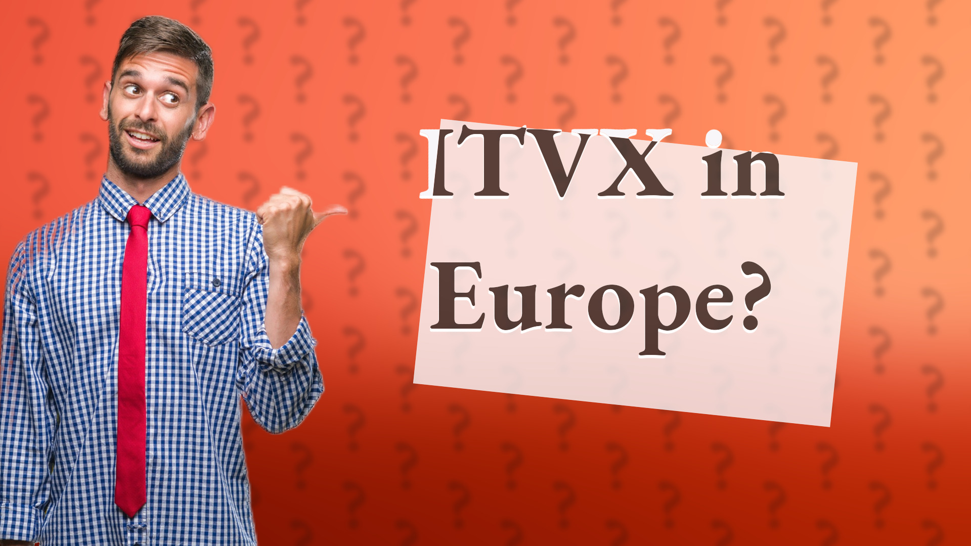ITVX in Europe?