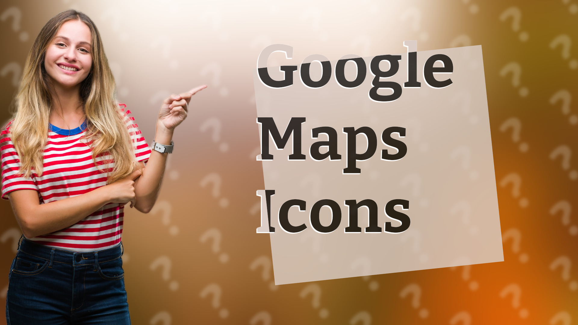 Google Maps Icons
