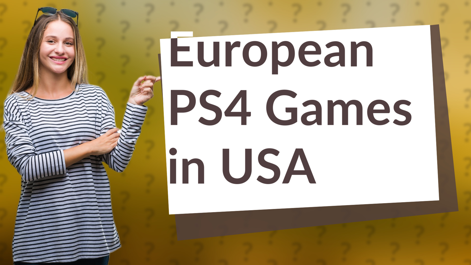 European PS4 Games in USA