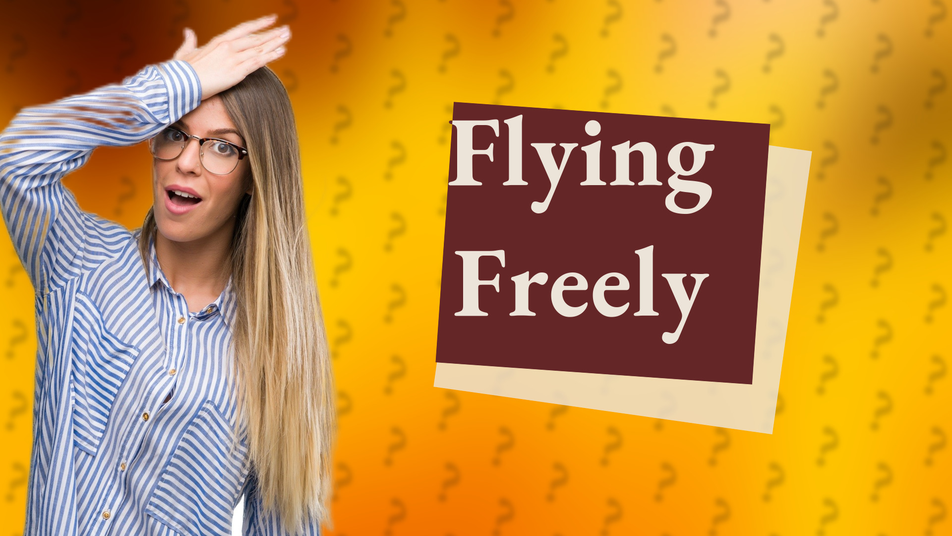 Flying Freely