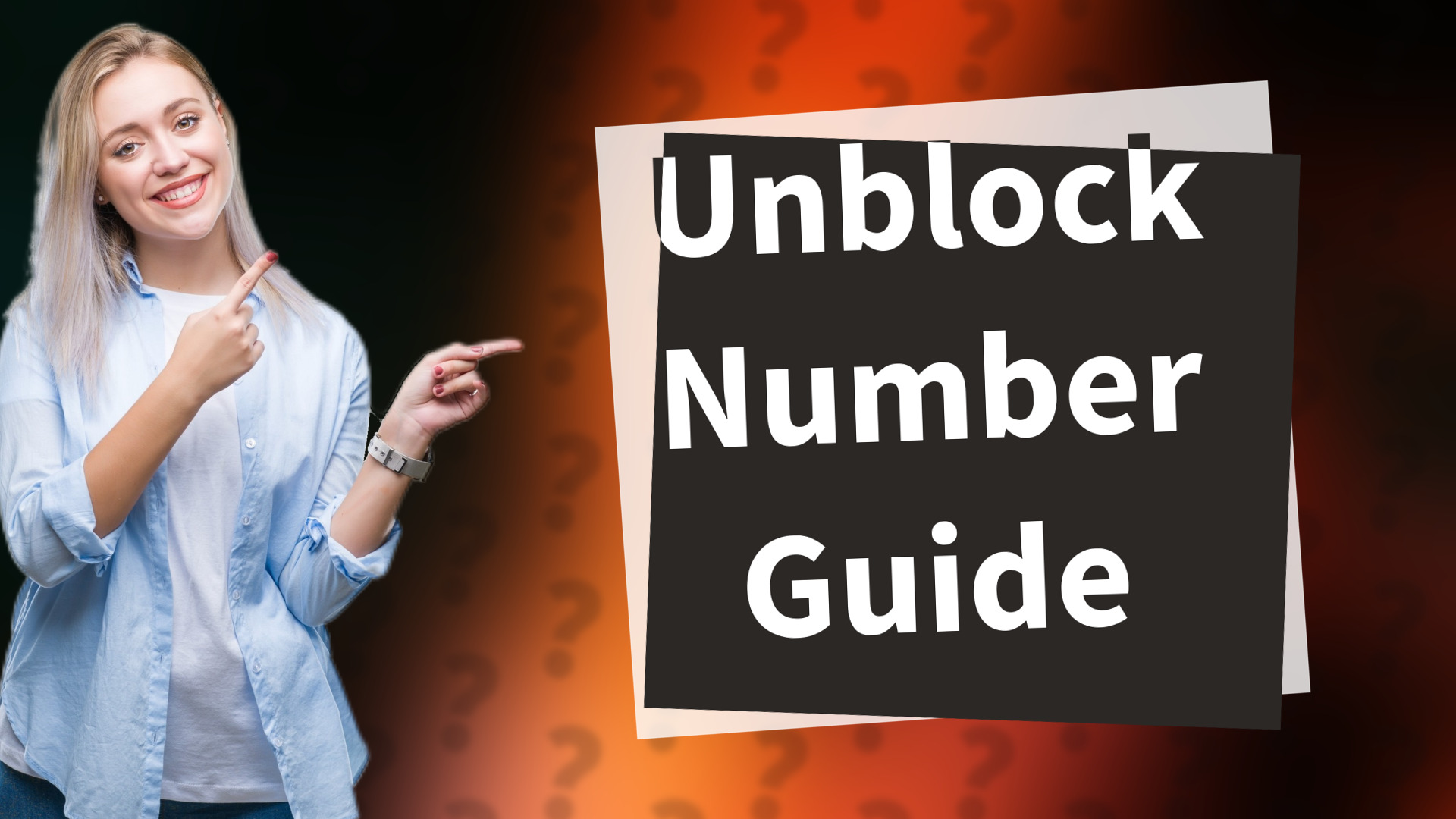 Unblock Number Guide