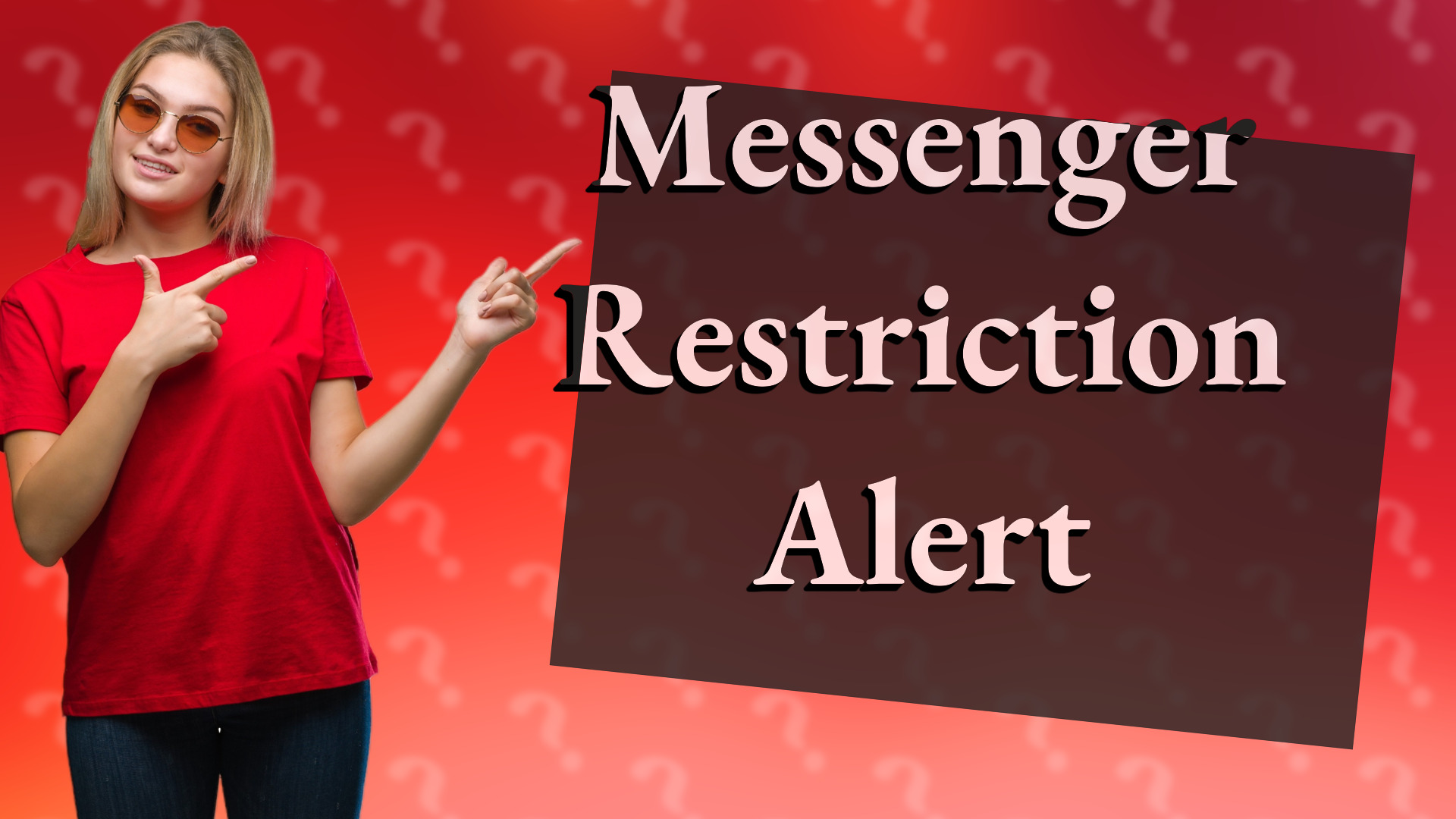 Messenger Restriction Alert