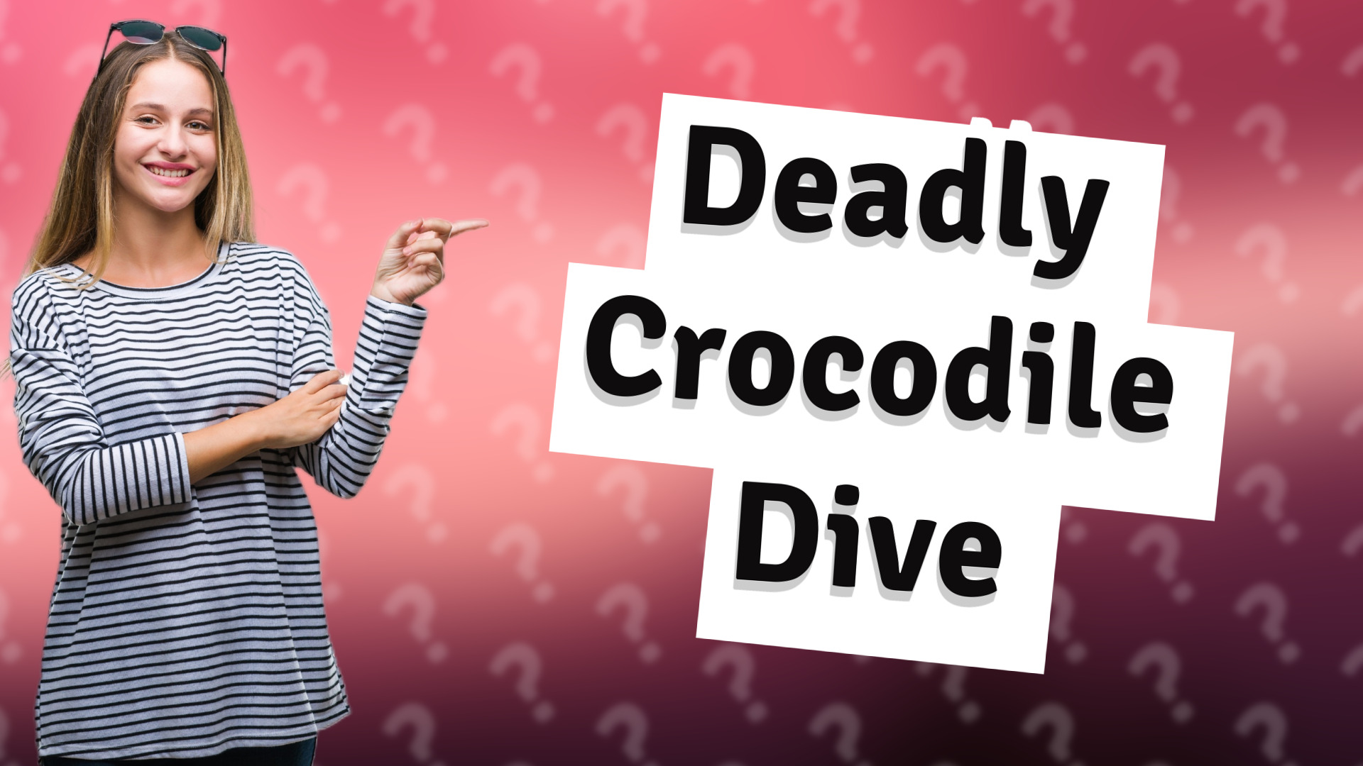 Deadly Crocodile Dive
