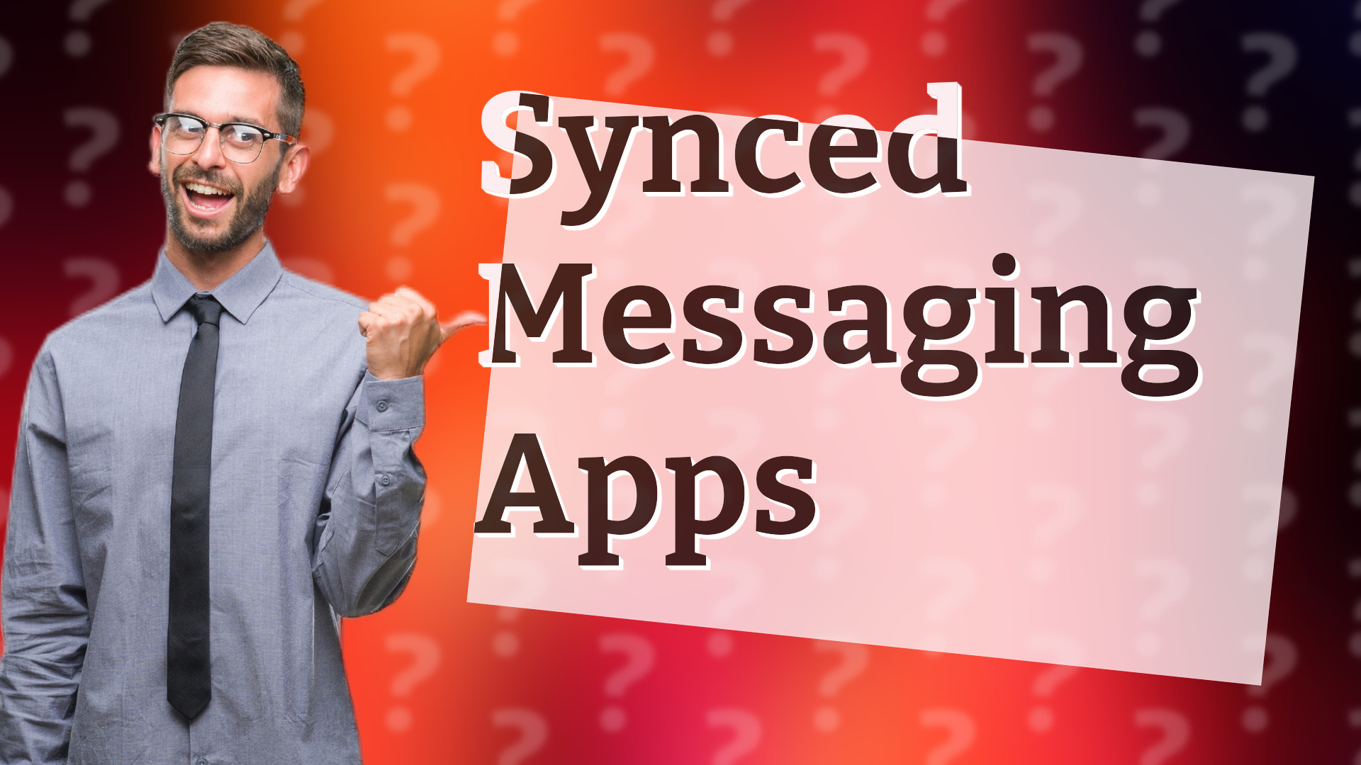 Synced Messaging Apps