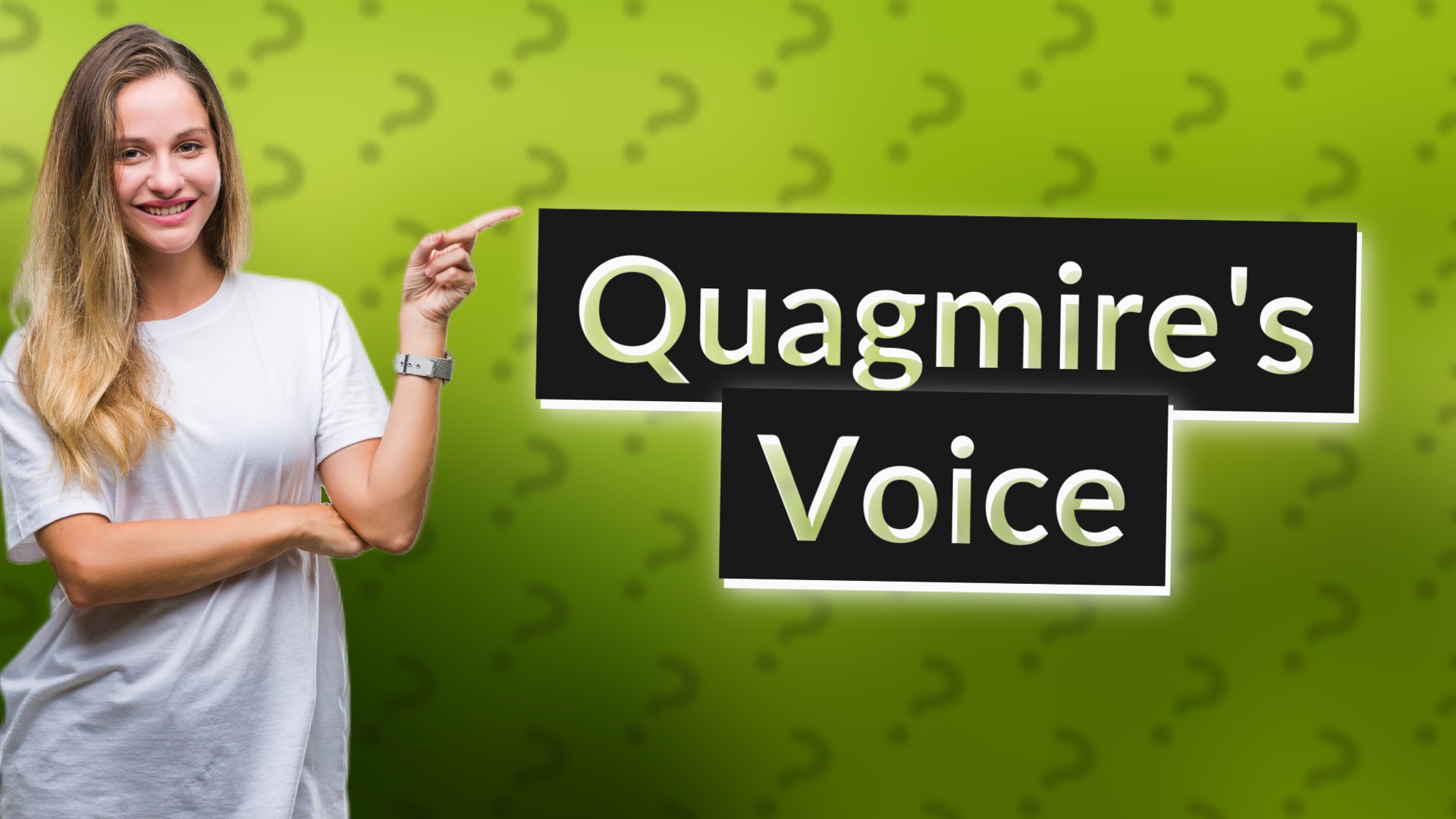 Quagmire's Voice