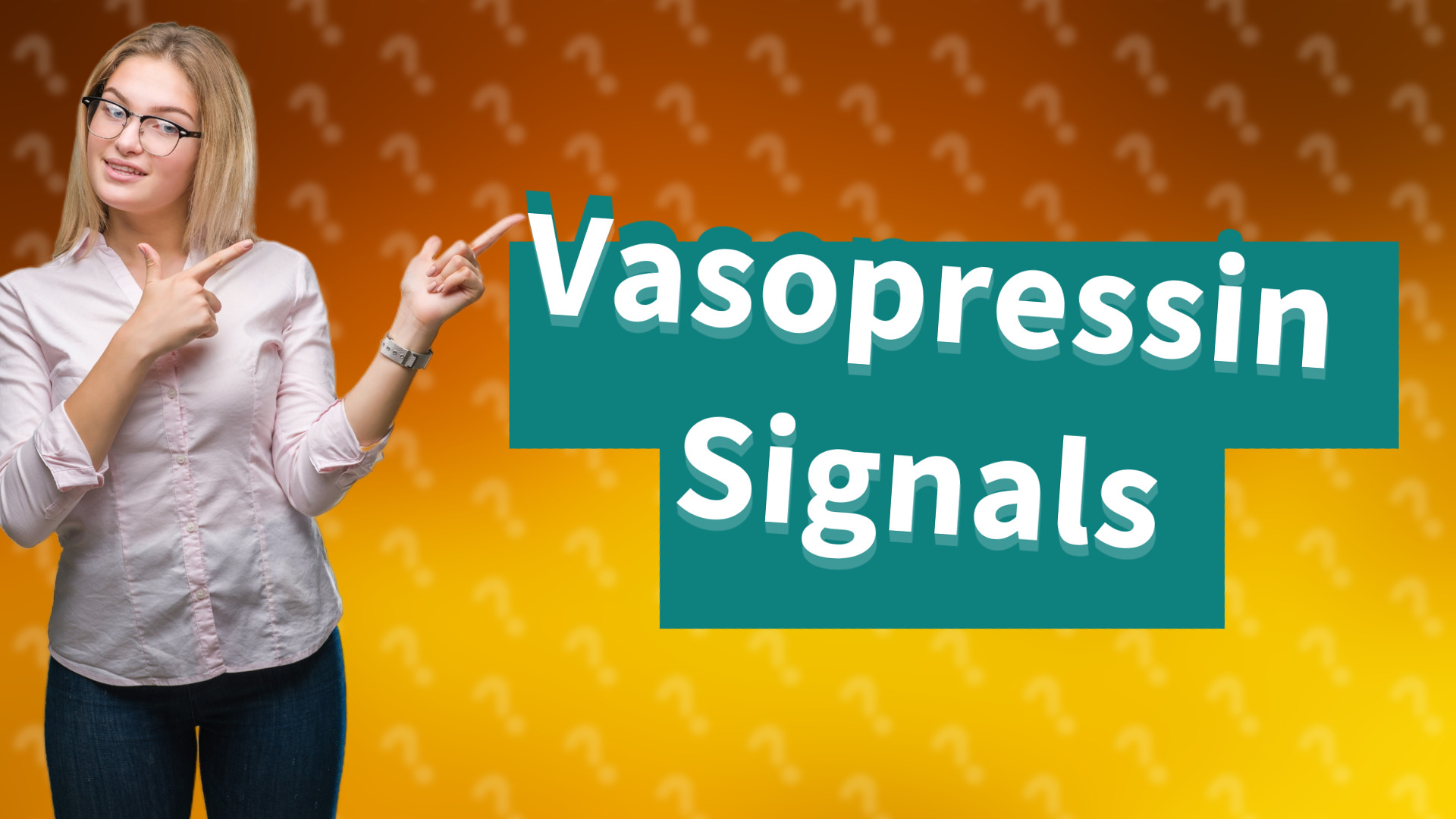 Vasopressin Signals