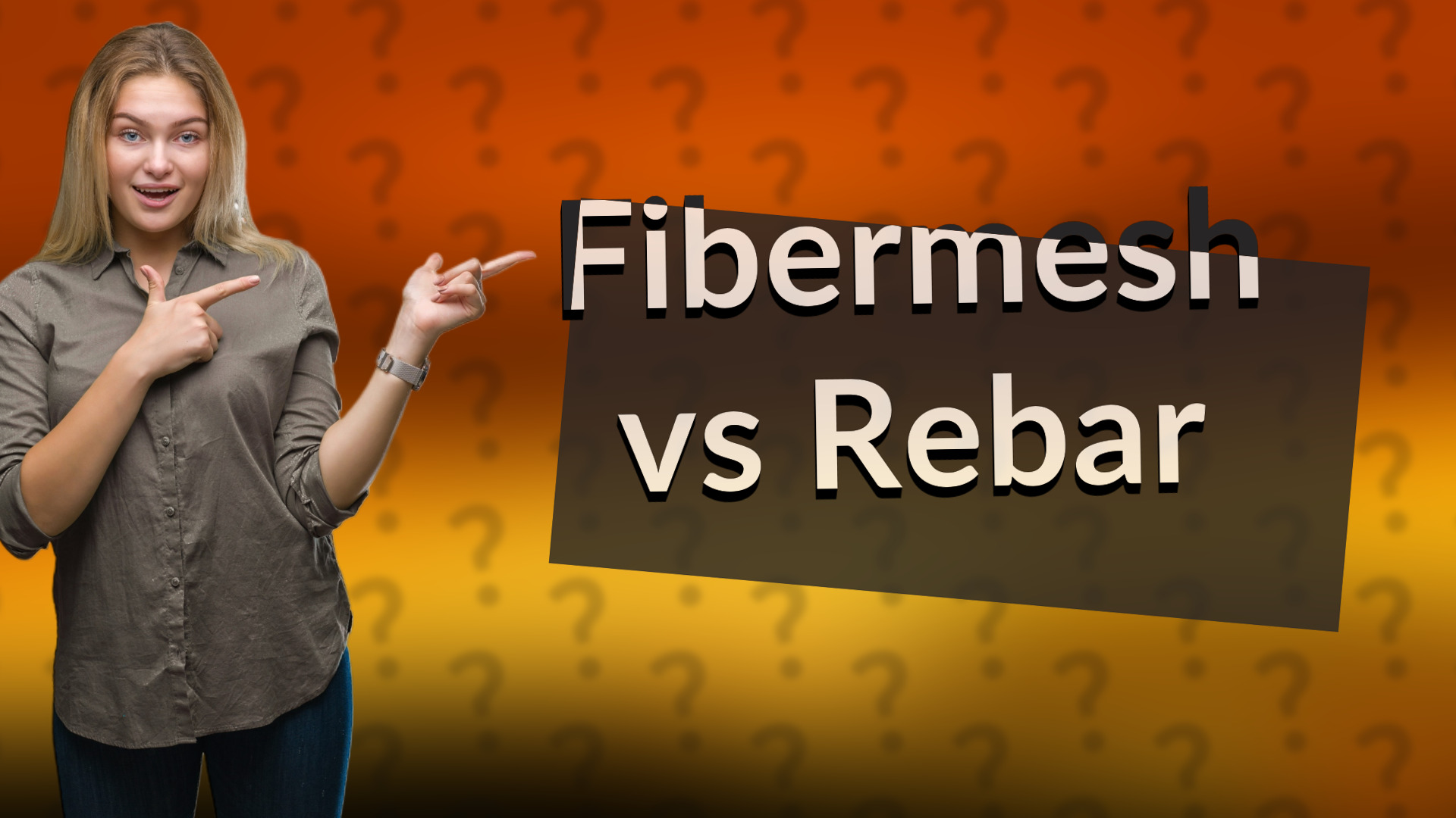 Fibermesh vs Rebar