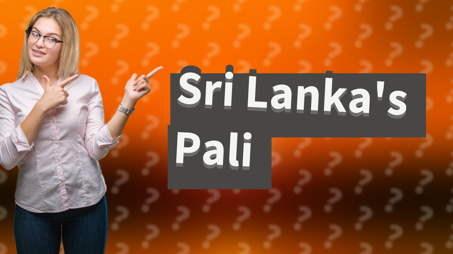 Sri Lanka's Pali