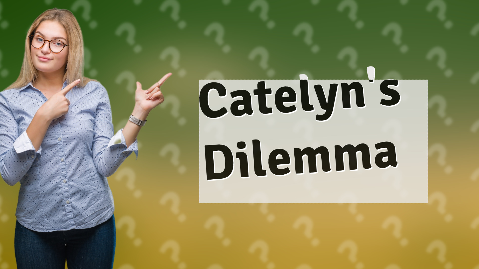Catelyn's Dilemma