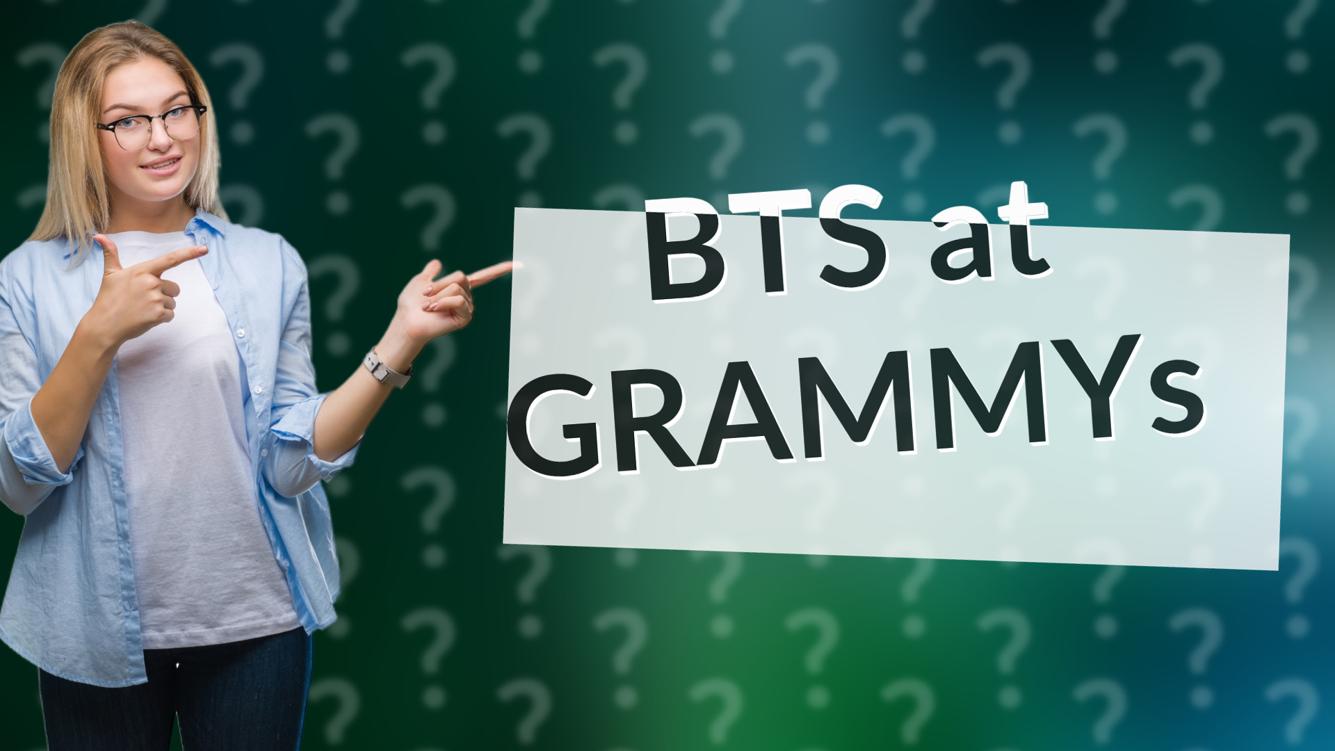 BTS at GRAMMYs