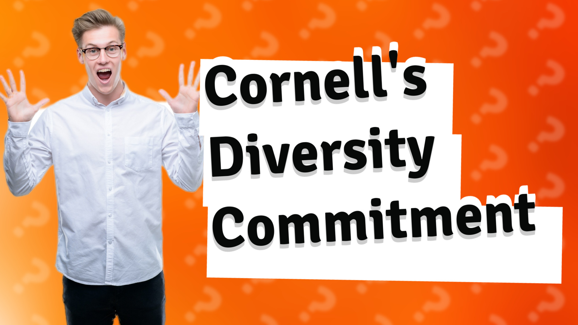 Cornell's Diversity Commitment