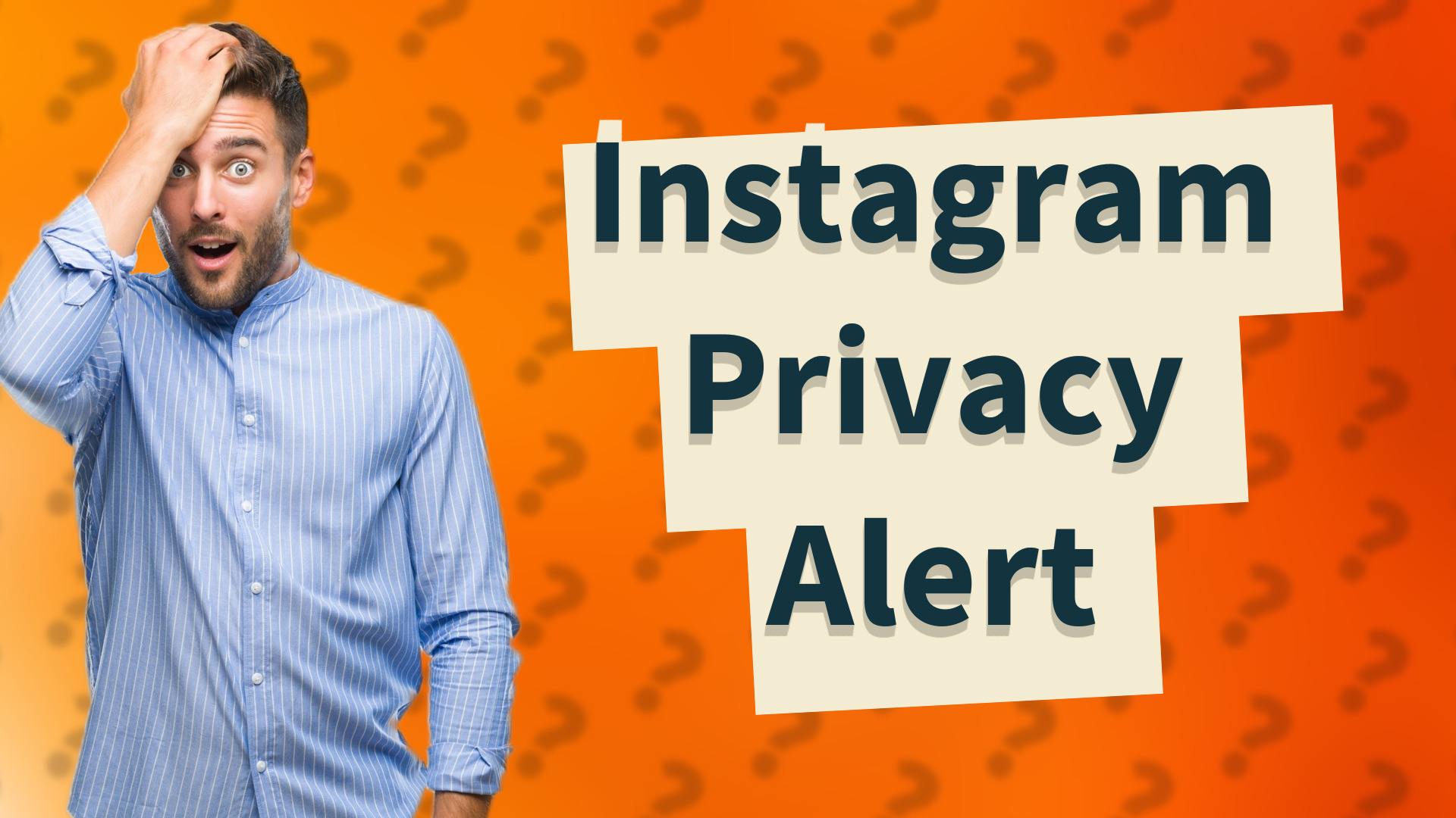 Instagram Privacy Alert