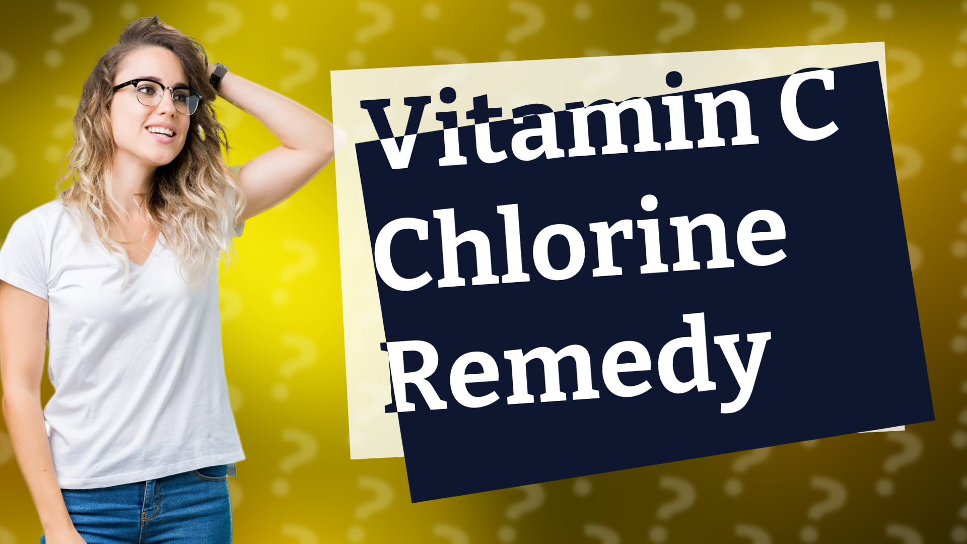Vitamin C Chlorine Remedy