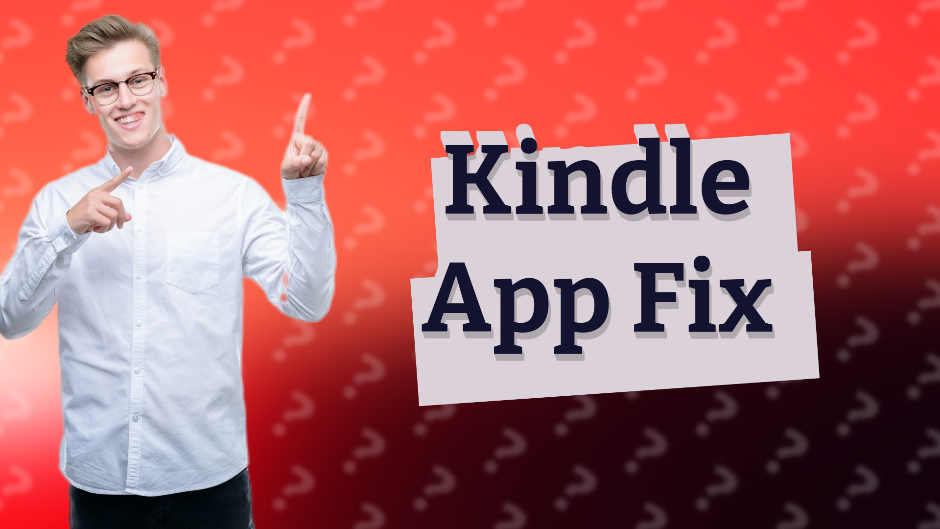 Kindle App Fix