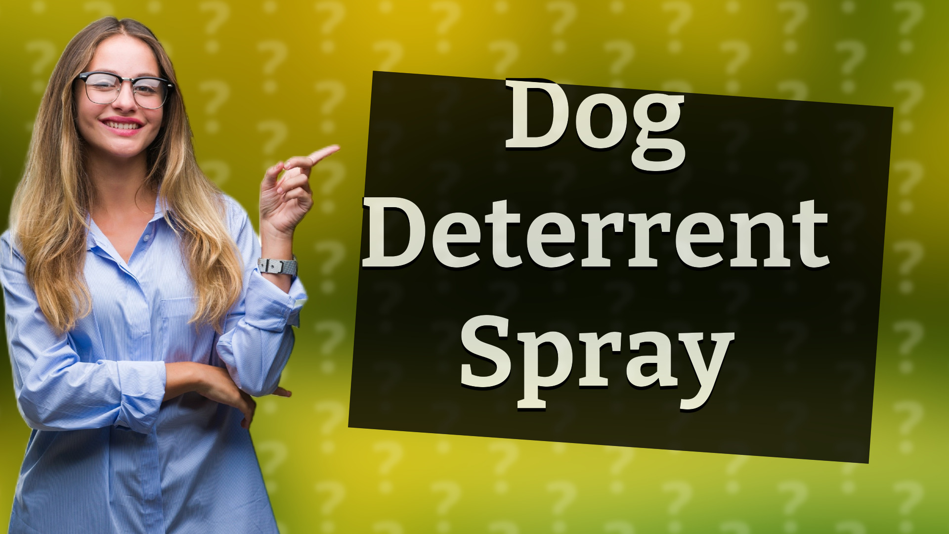 Dog Deterrent Spray