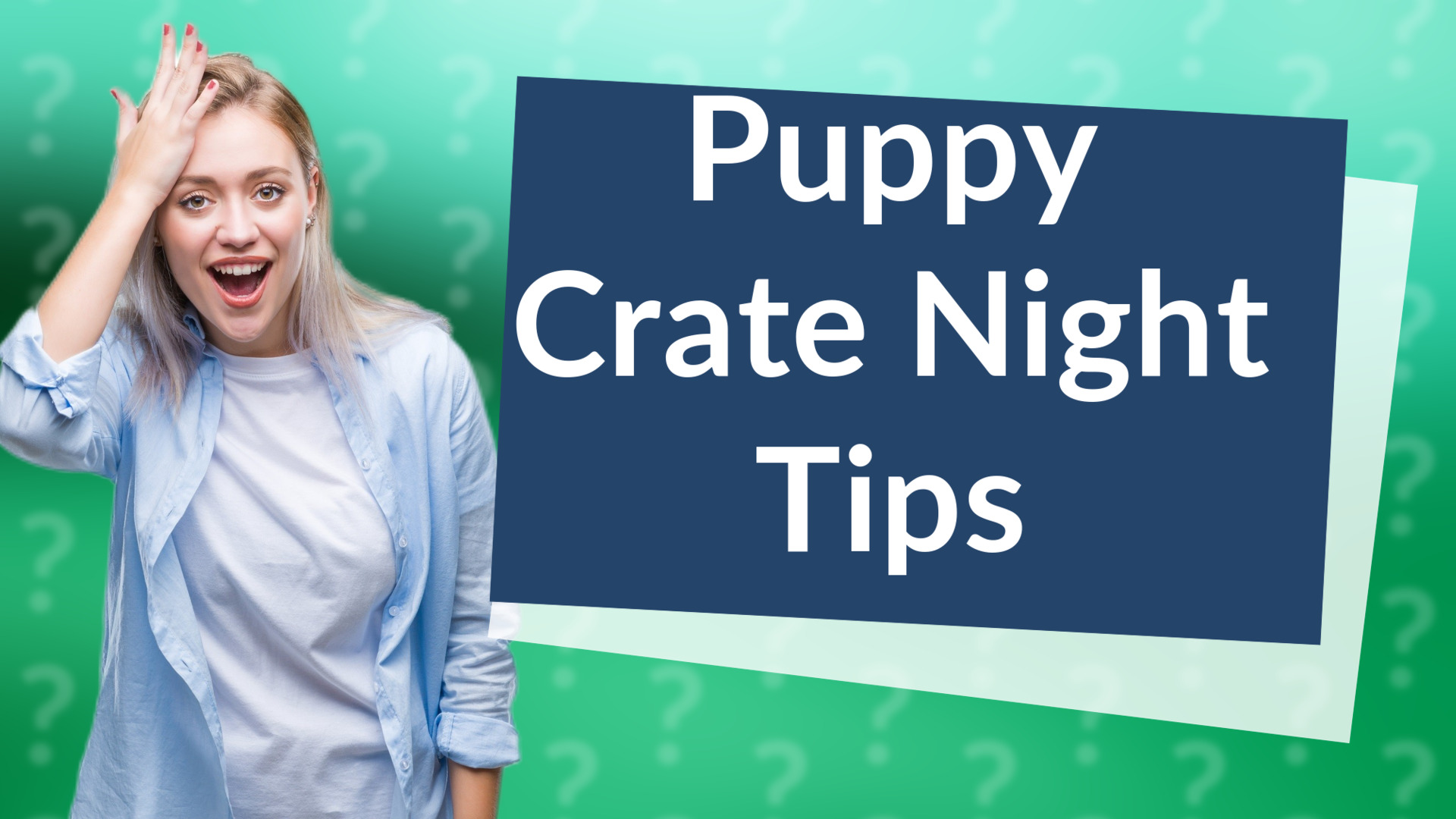 Puppy Crate Night Tips