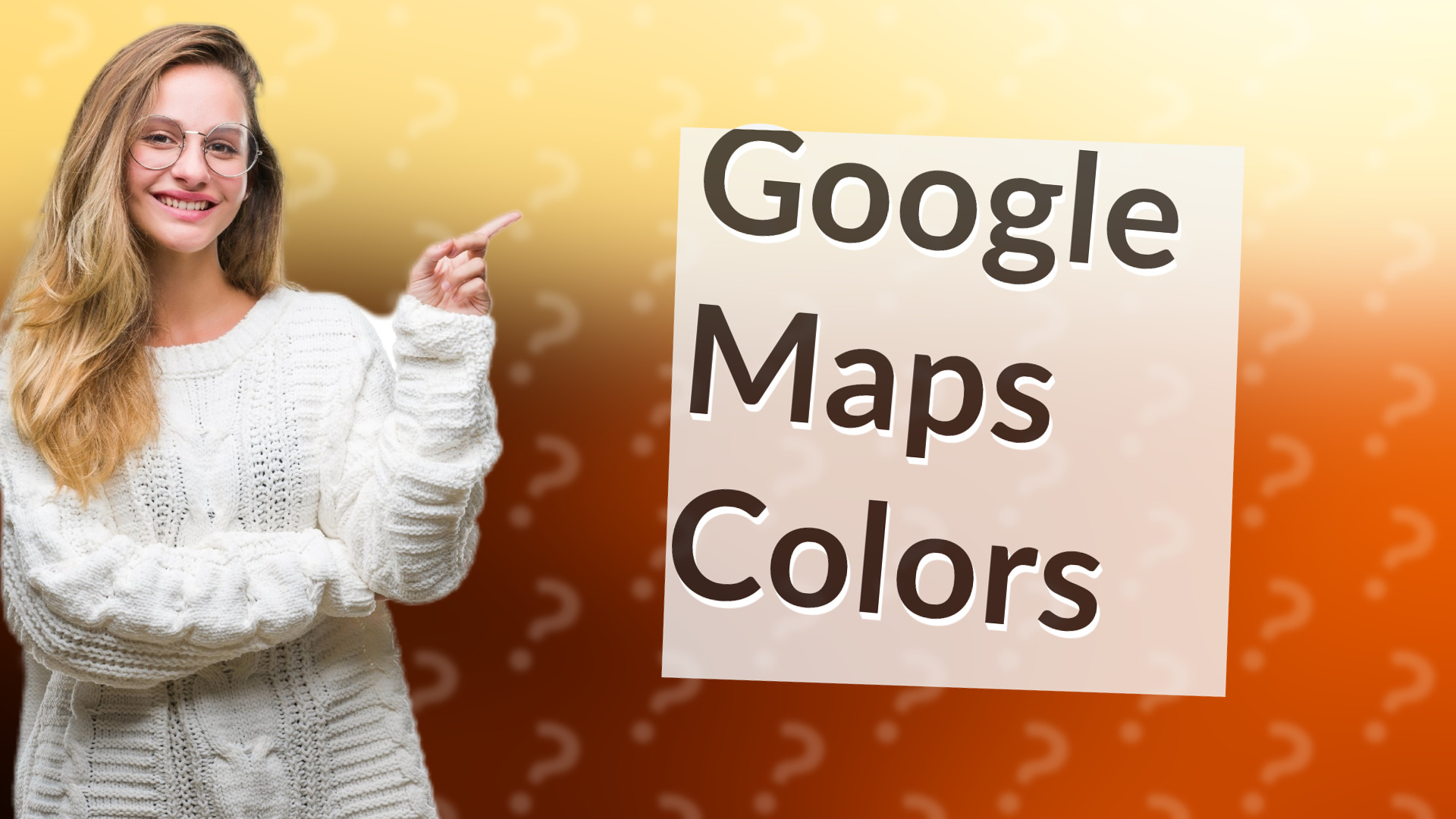 Google Maps Colors