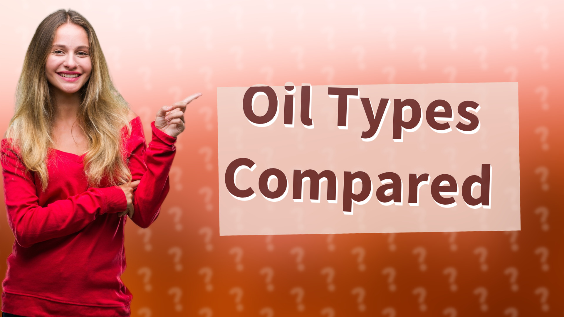 Oil Types Compared