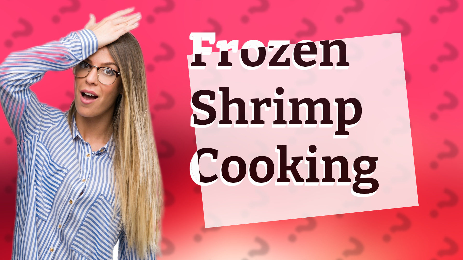 Frozen Shrimp Cooking