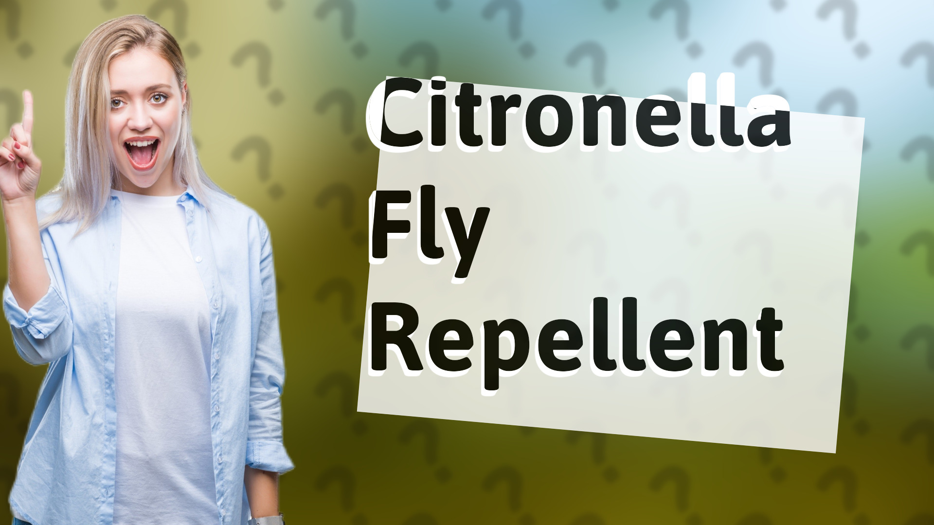 Citronella Fly Repellent