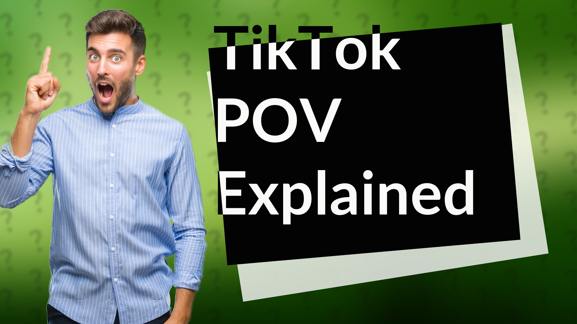 TikTok POV Explained