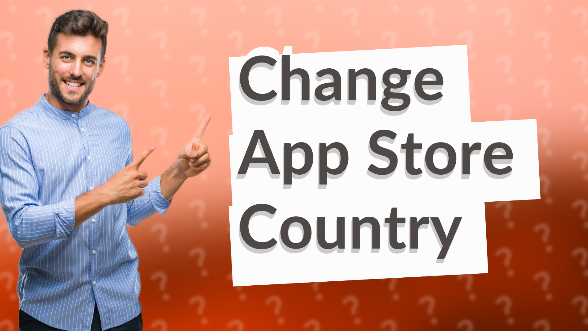 Change App Store Country