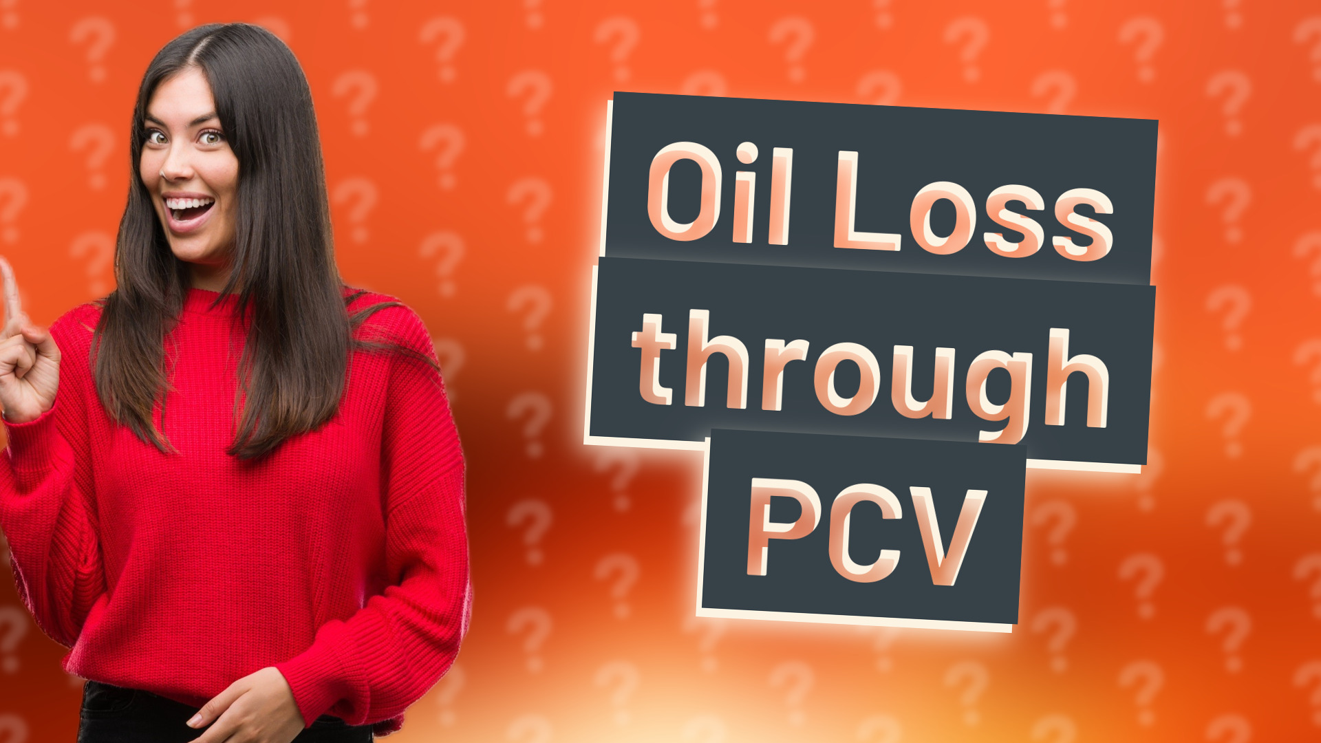 Oil Loss through PCV