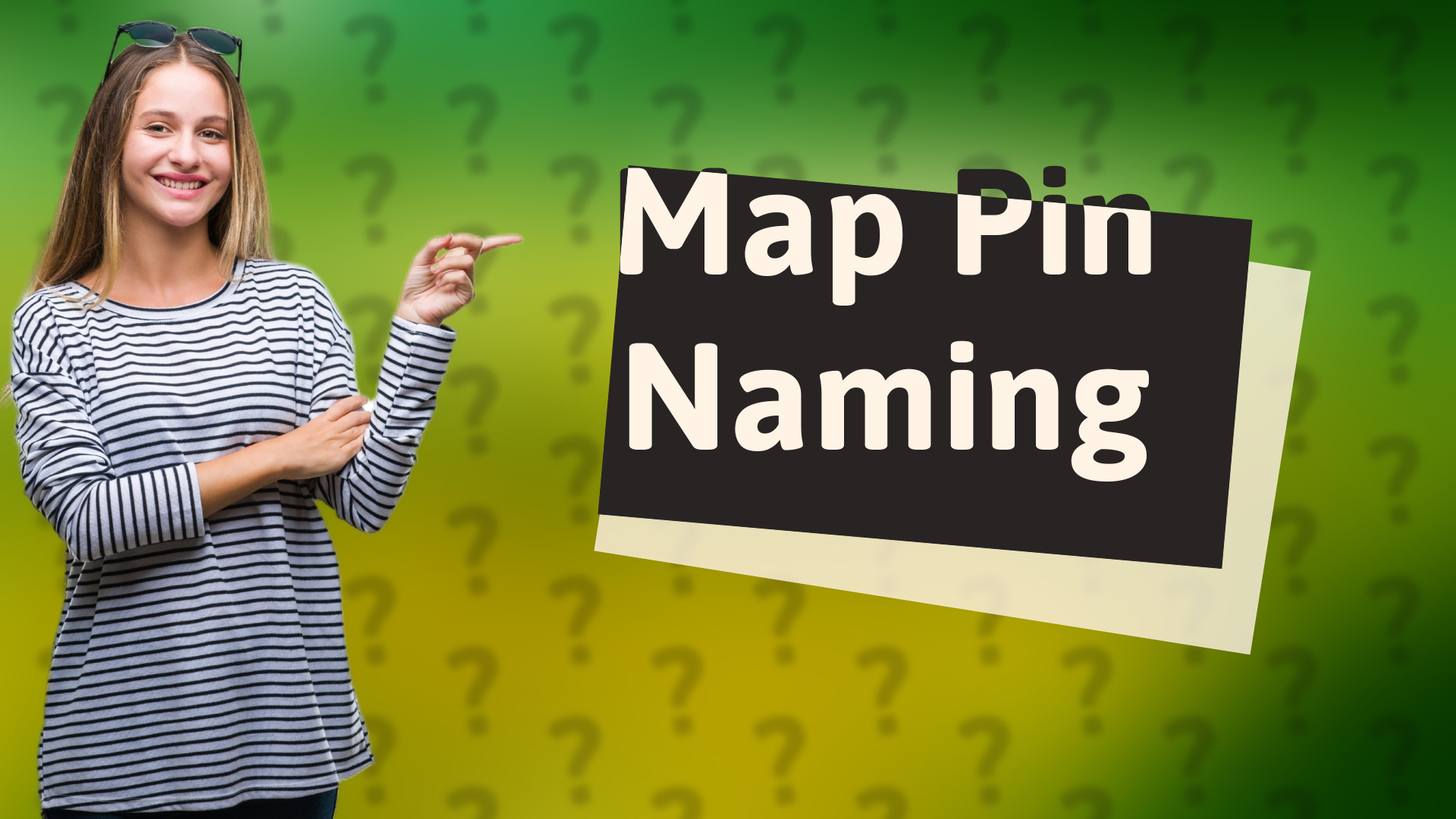 Map Pin Naming