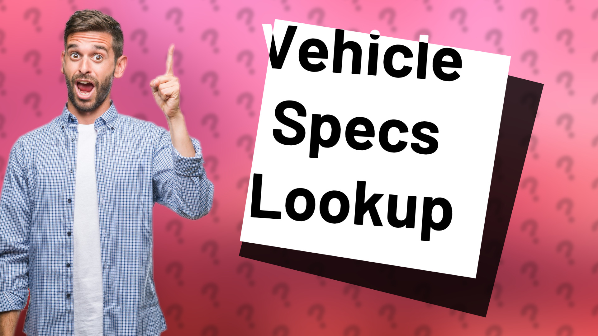 Vehicle Specs Lookup
