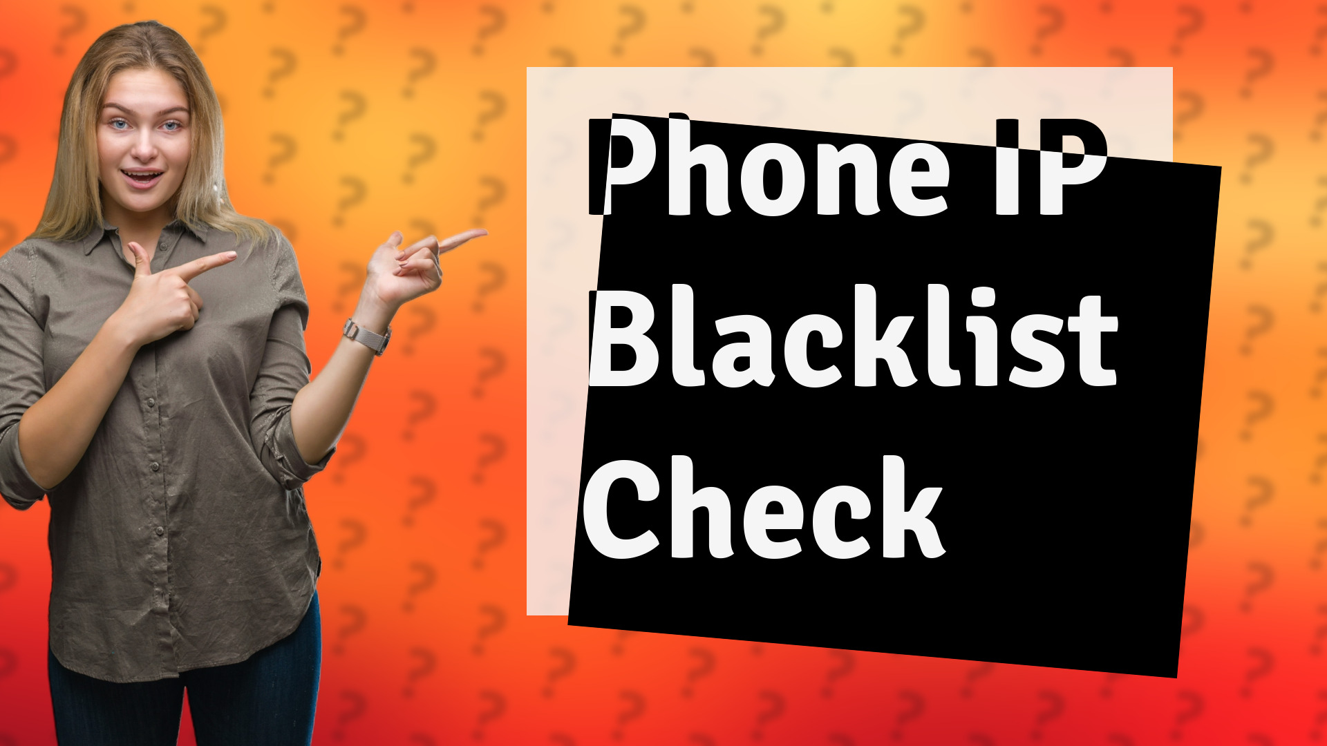 Phone IP Blacklist Check
