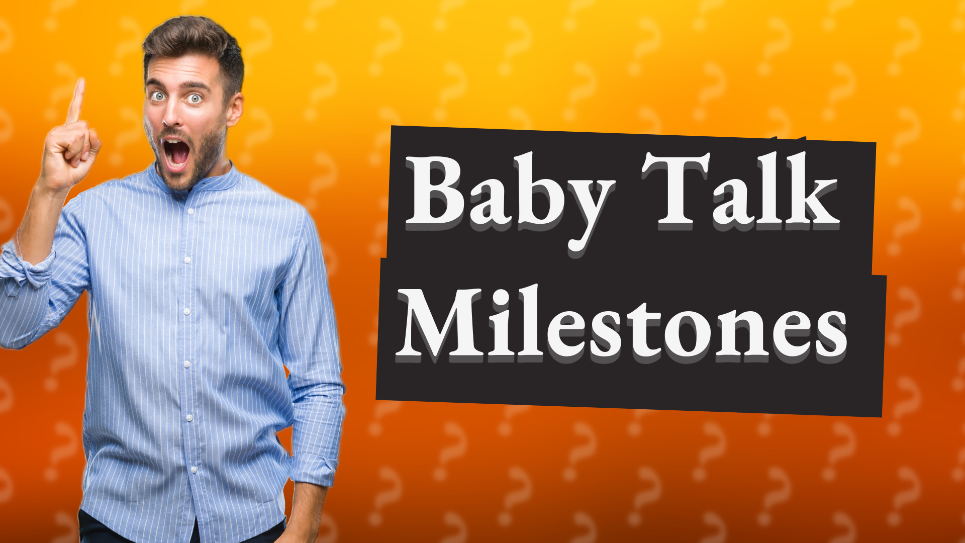 Baby Talk Milestones