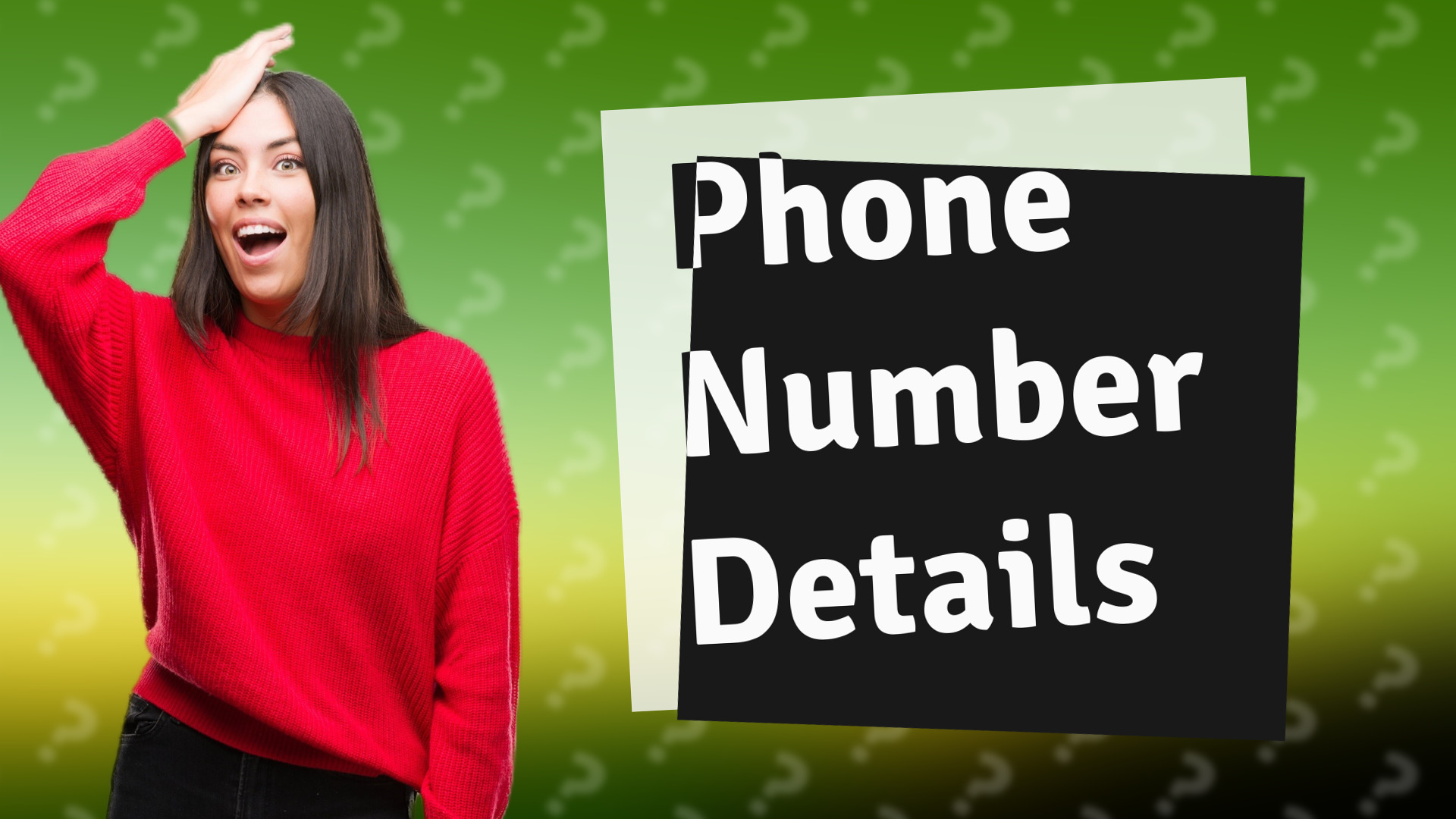 Phone Number Details