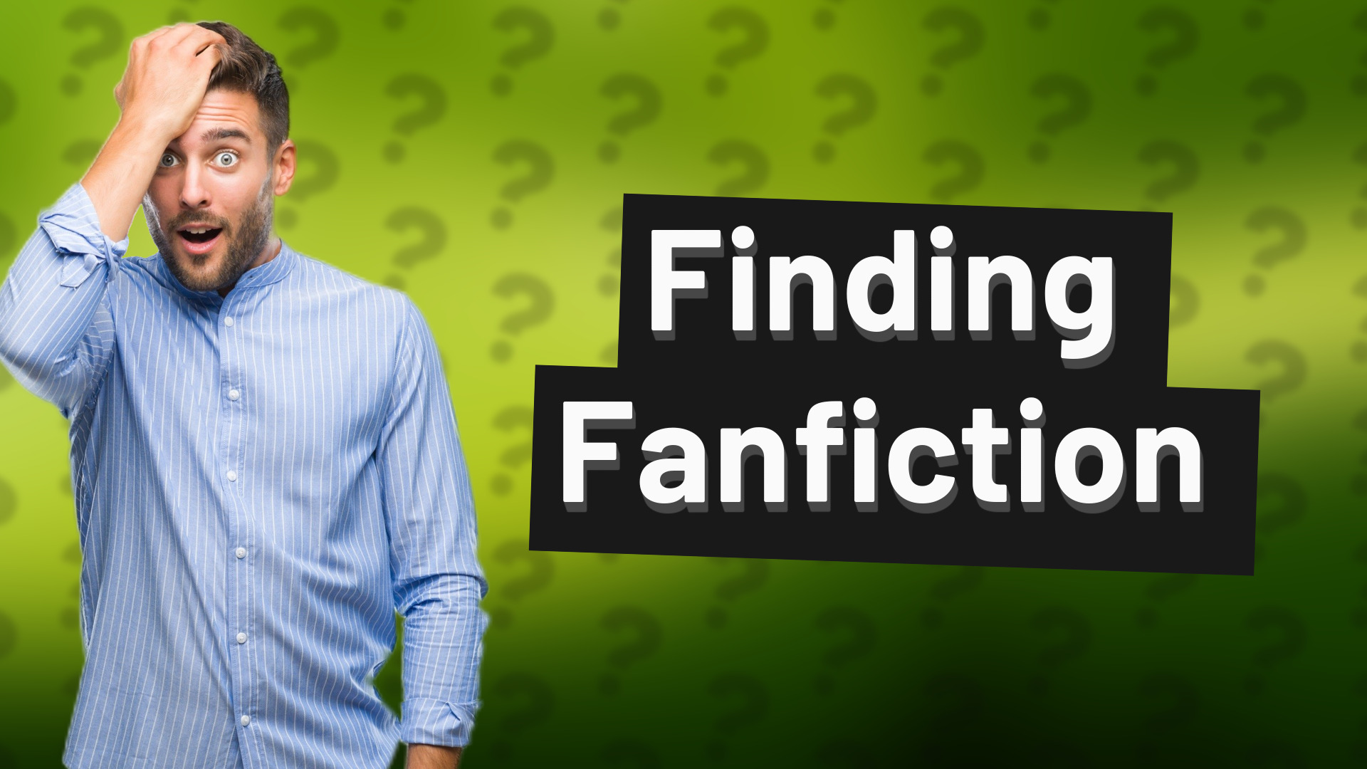 Finding Fanfiction