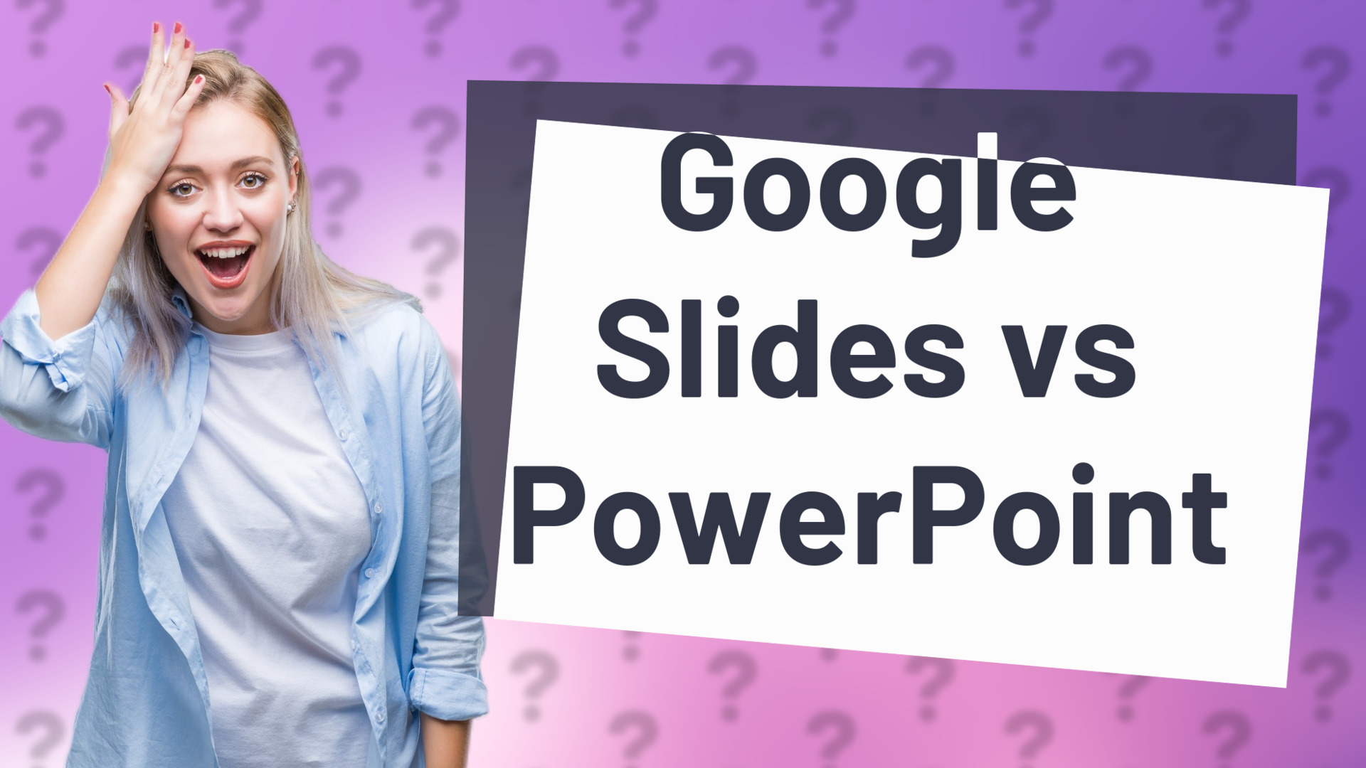 Google Slides vs PowerPoint