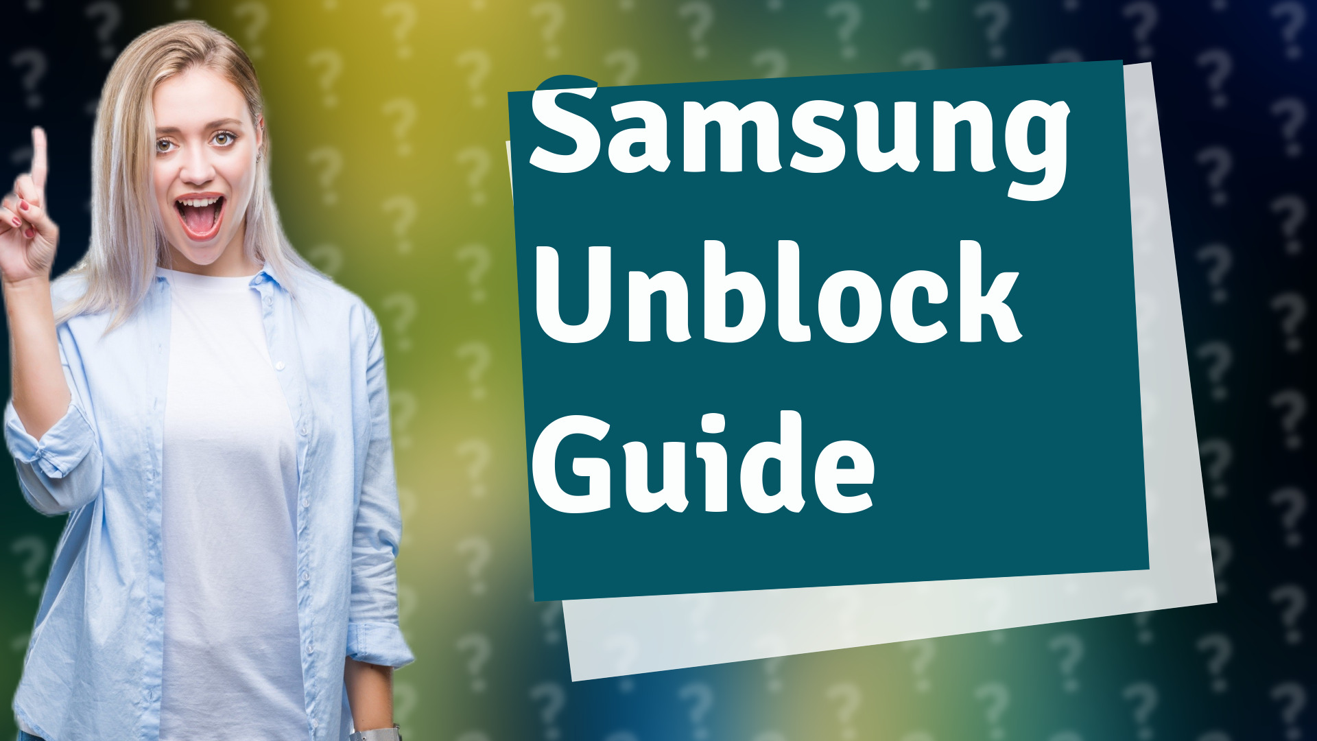 Samsung Unblock Guide