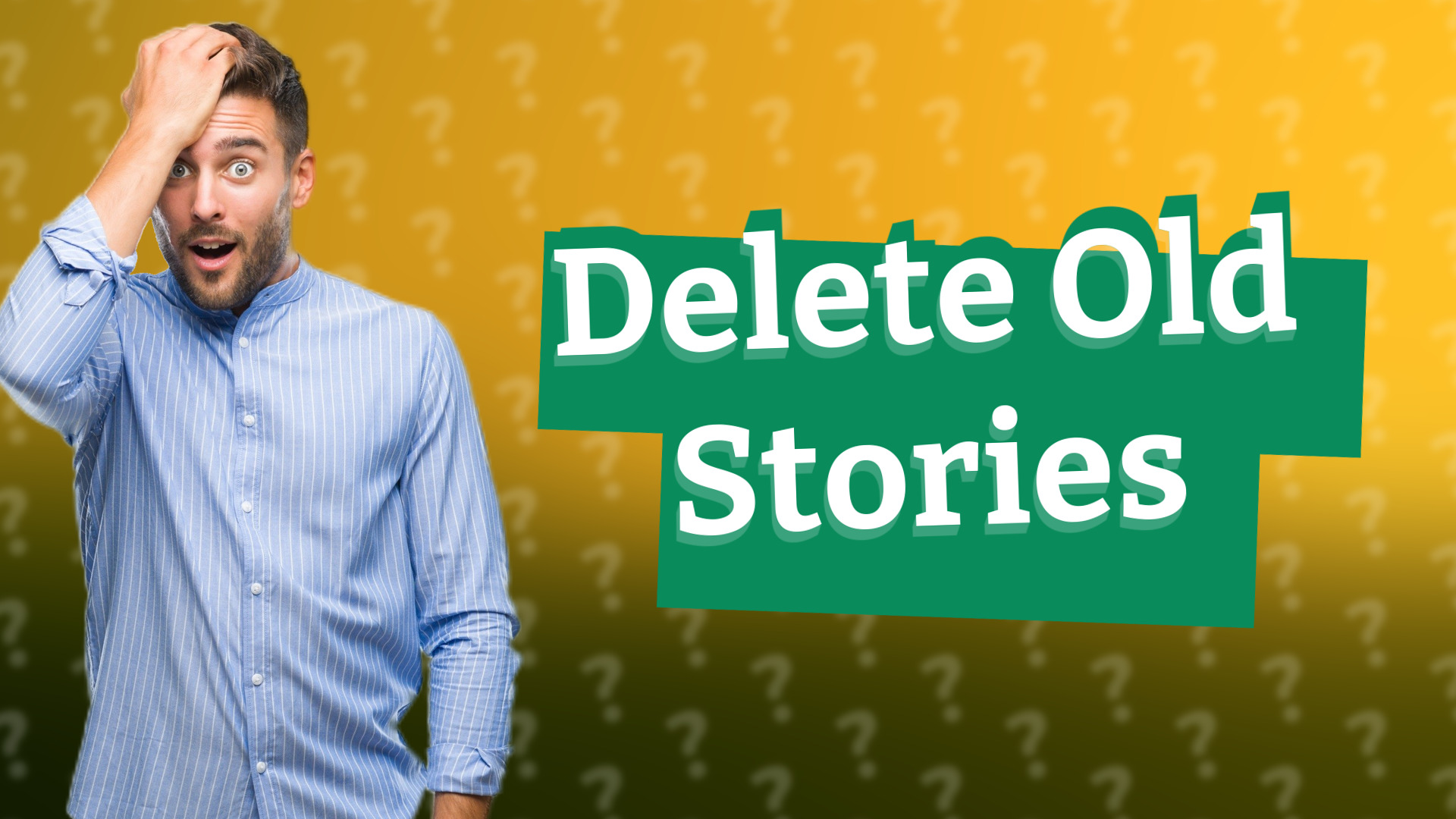 Delete Old Stories