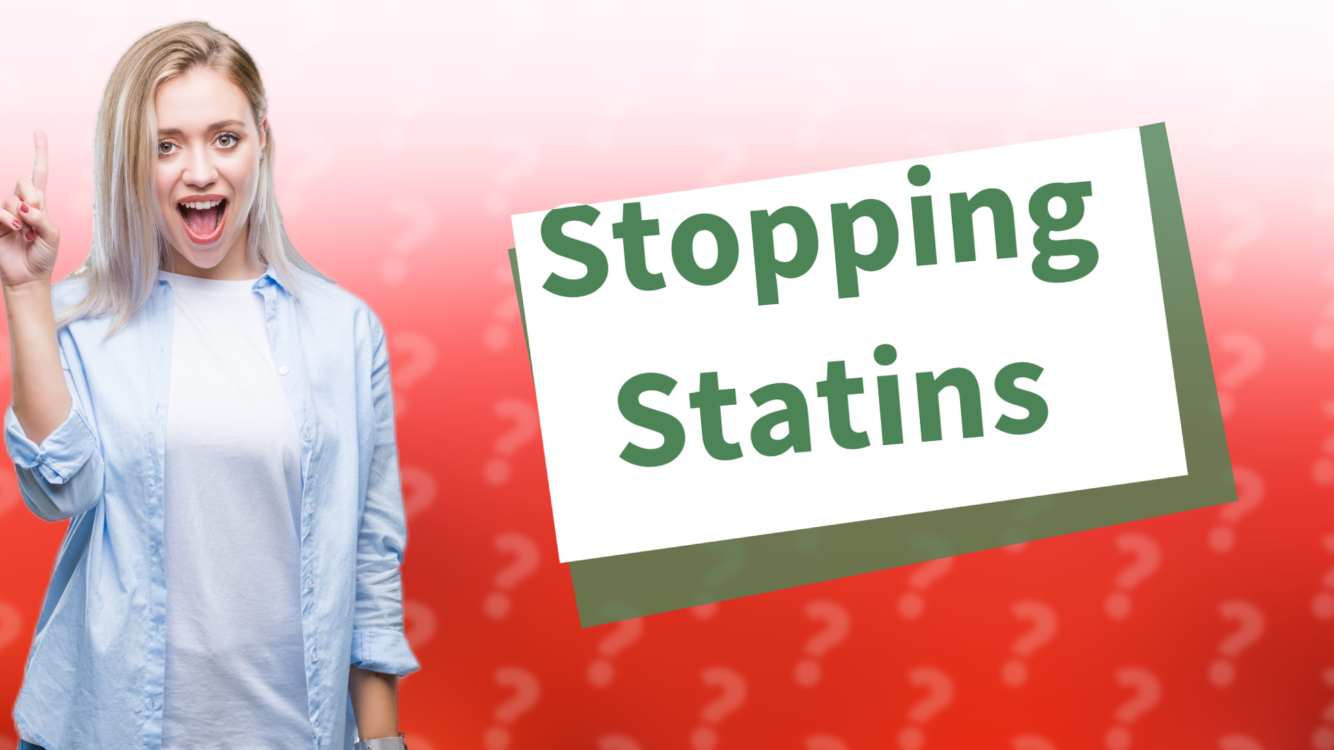 Stopping Statins