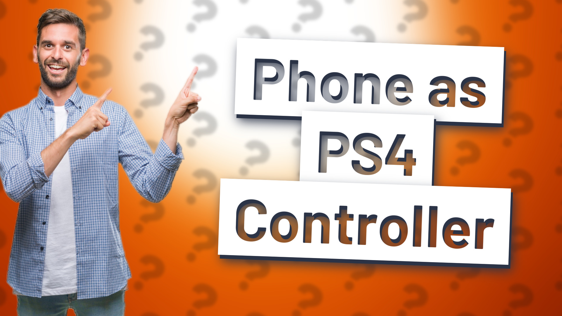 Phone as PS4 Controller