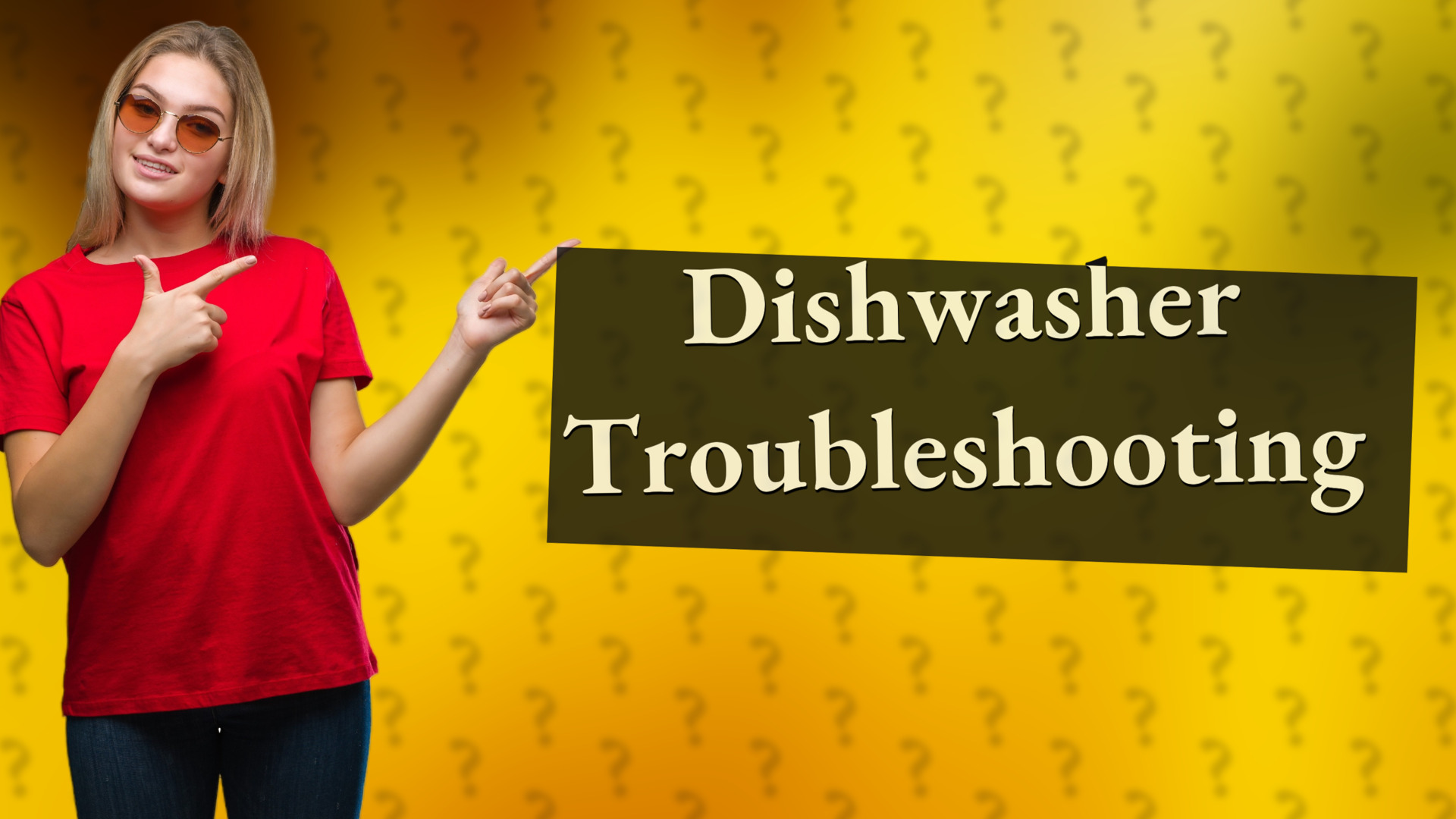Dishwasher Troubleshooting