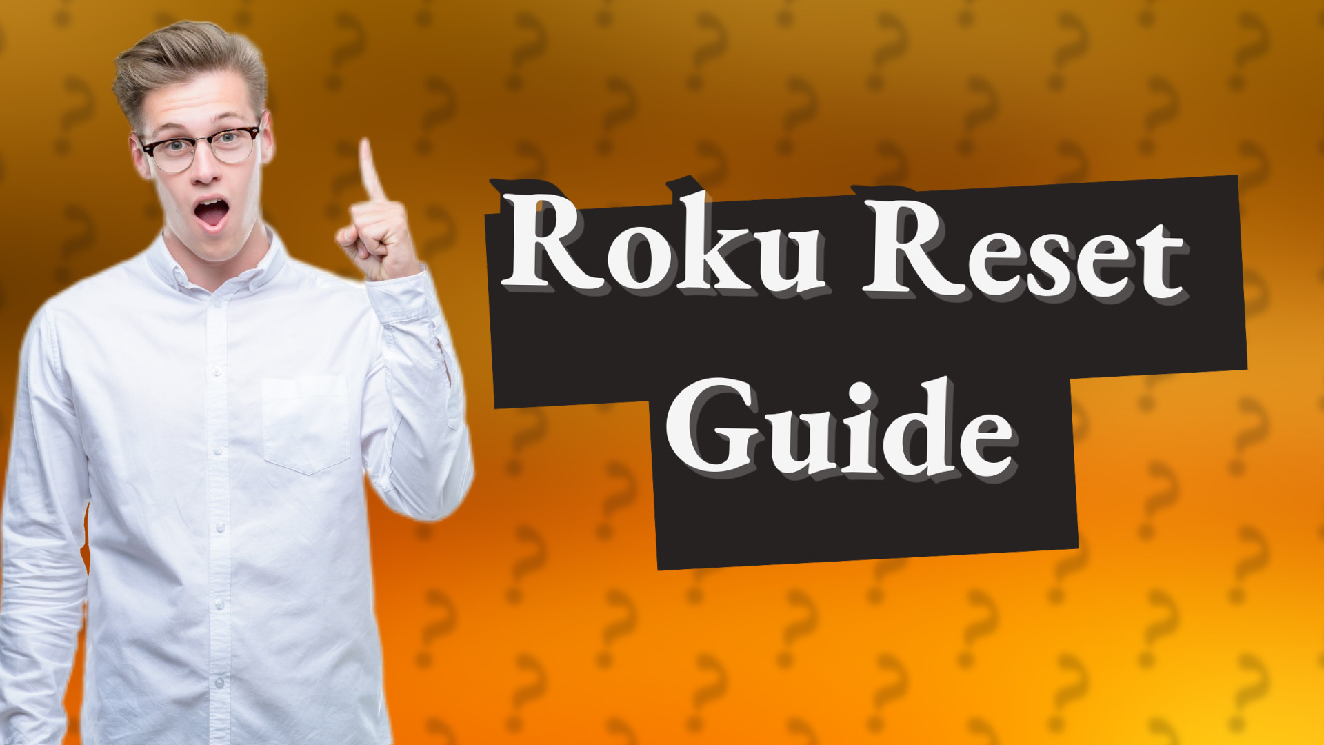 Roku Reset Guide