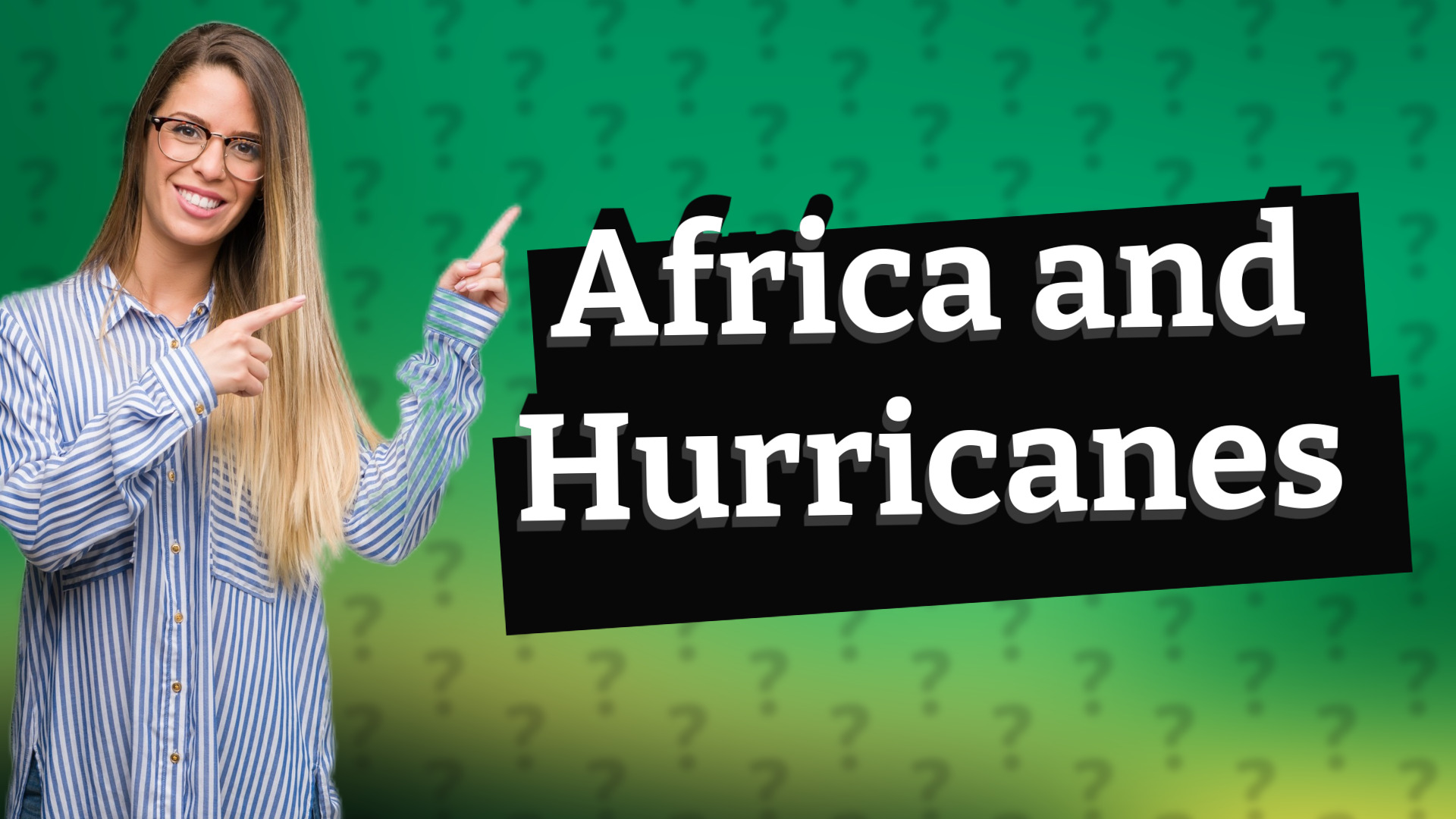 Africa and Hurricanes