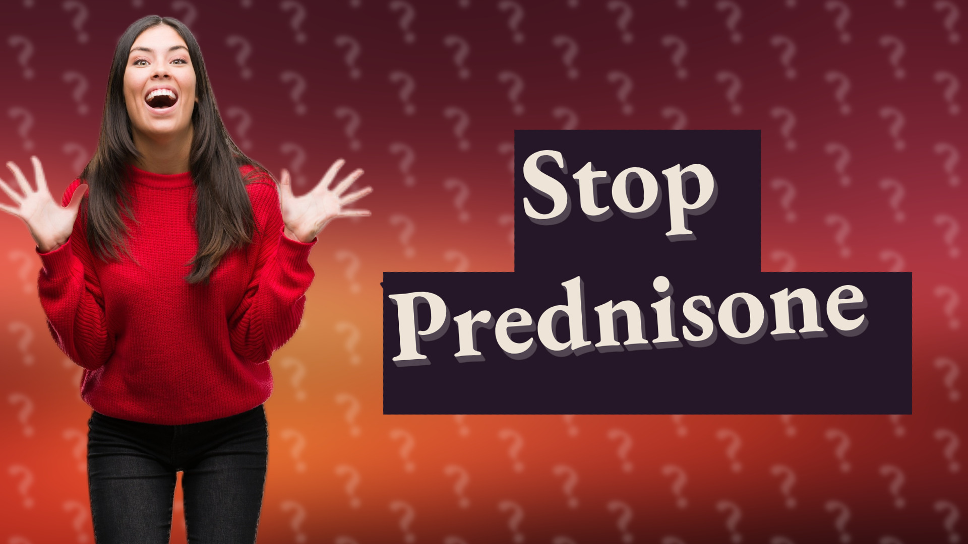 Stop Prednisone