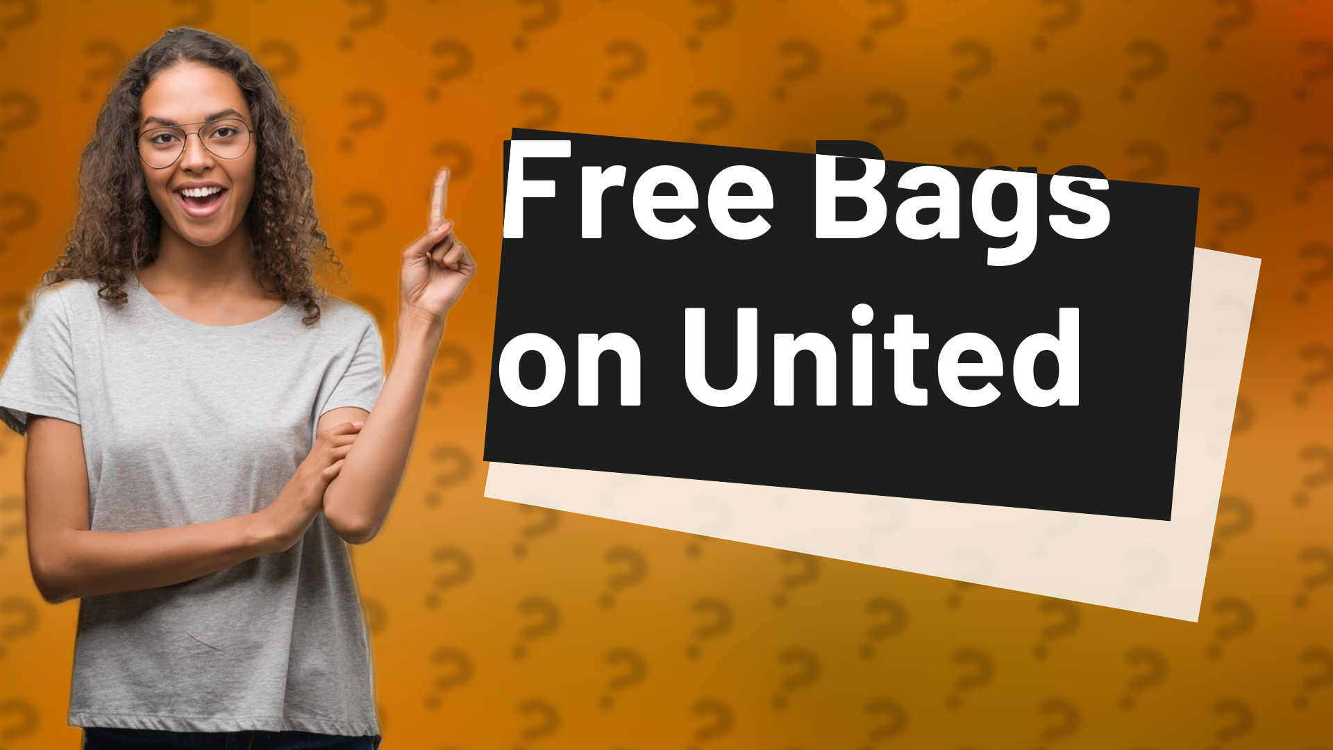 Free Bags on United